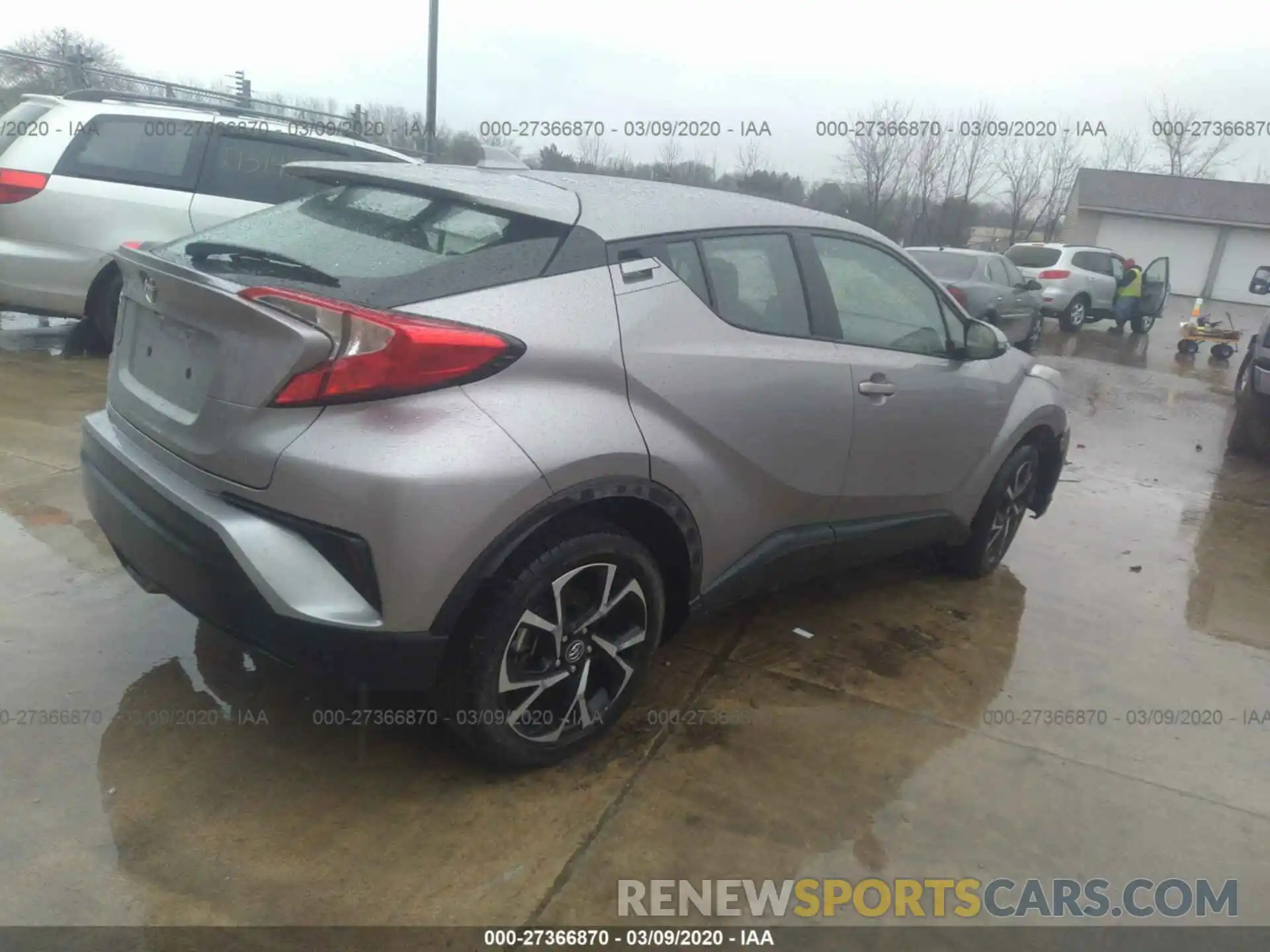 4 Photograph of a damaged car NMTKHMBX3KR079844 TOYOTA C-HR 2019