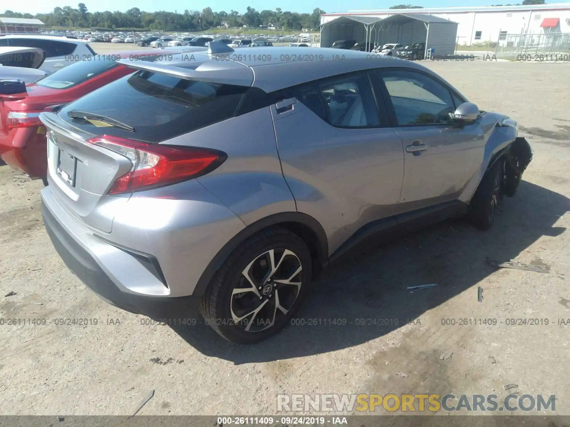 4 Photograph of a damaged car NMTKHMBX3KR079939 TOYOTA C-HR 2019