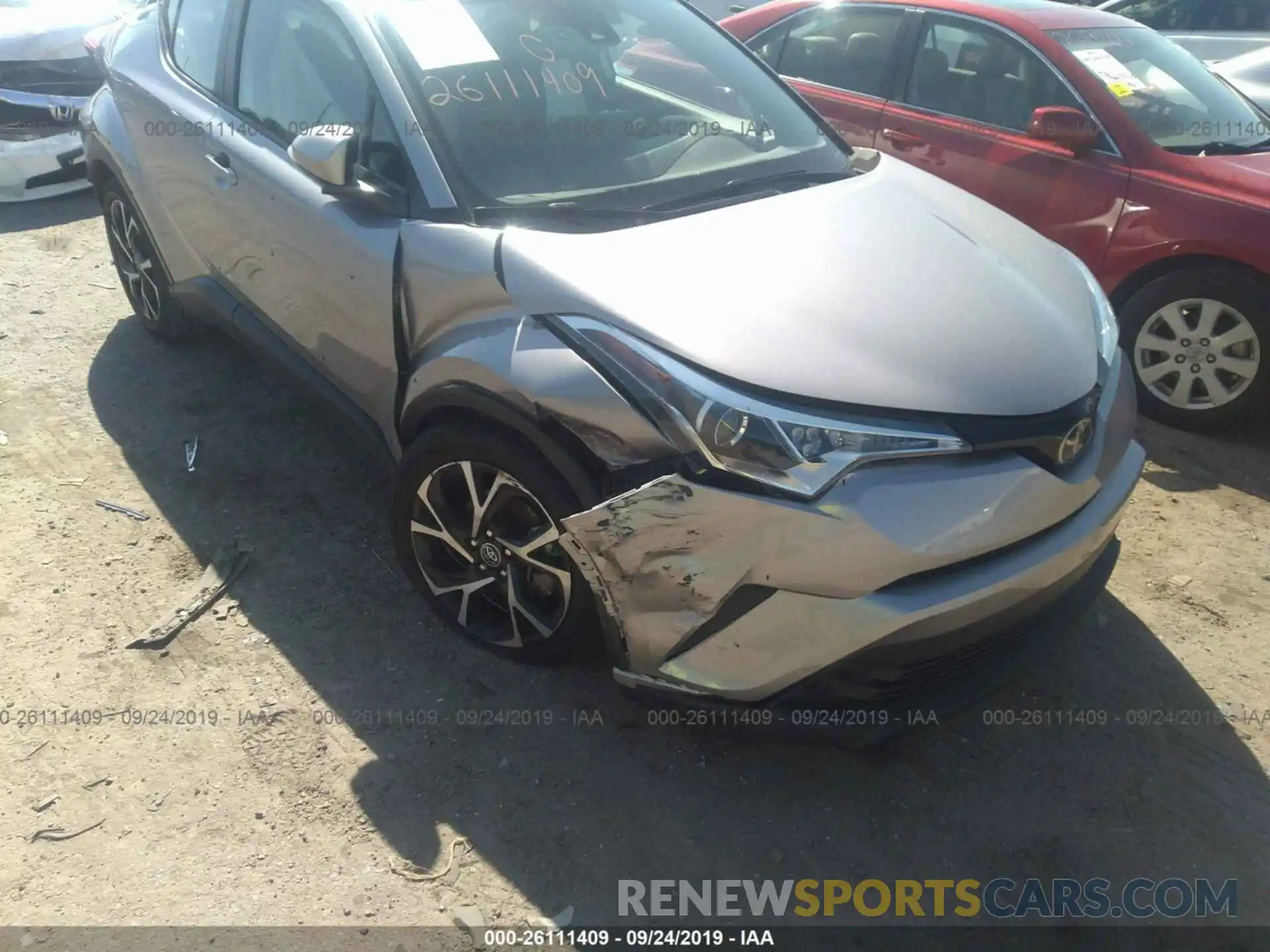 6 Photograph of a damaged car NMTKHMBX3KR079939 TOYOTA C-HR 2019