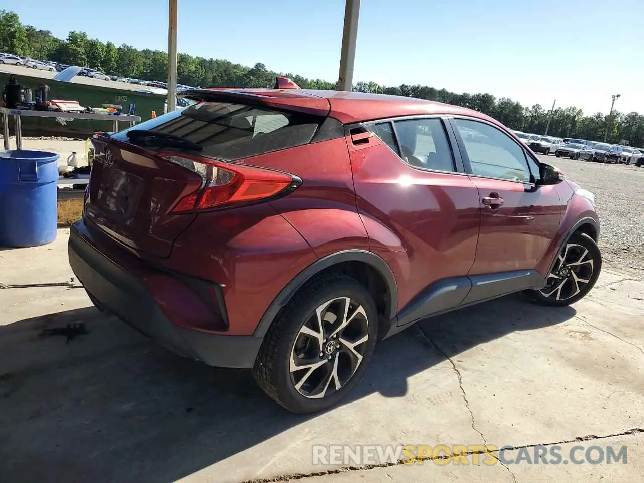 3 Photograph of a damaged car NMTKHMBX3KR081500 TOYOTA C-HR 2019