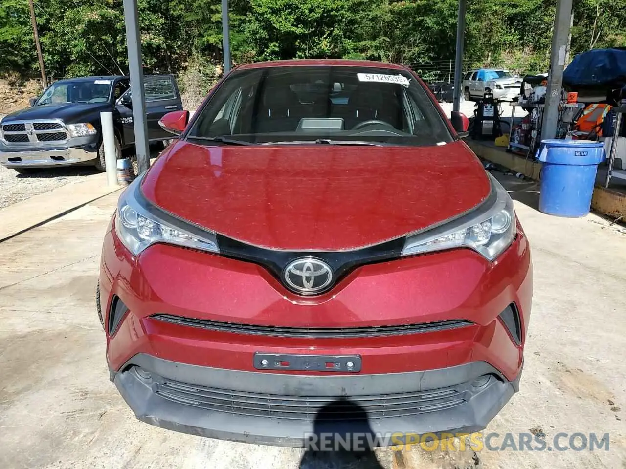 5 Photograph of a damaged car NMTKHMBX3KR081500 TOYOTA C-HR 2019