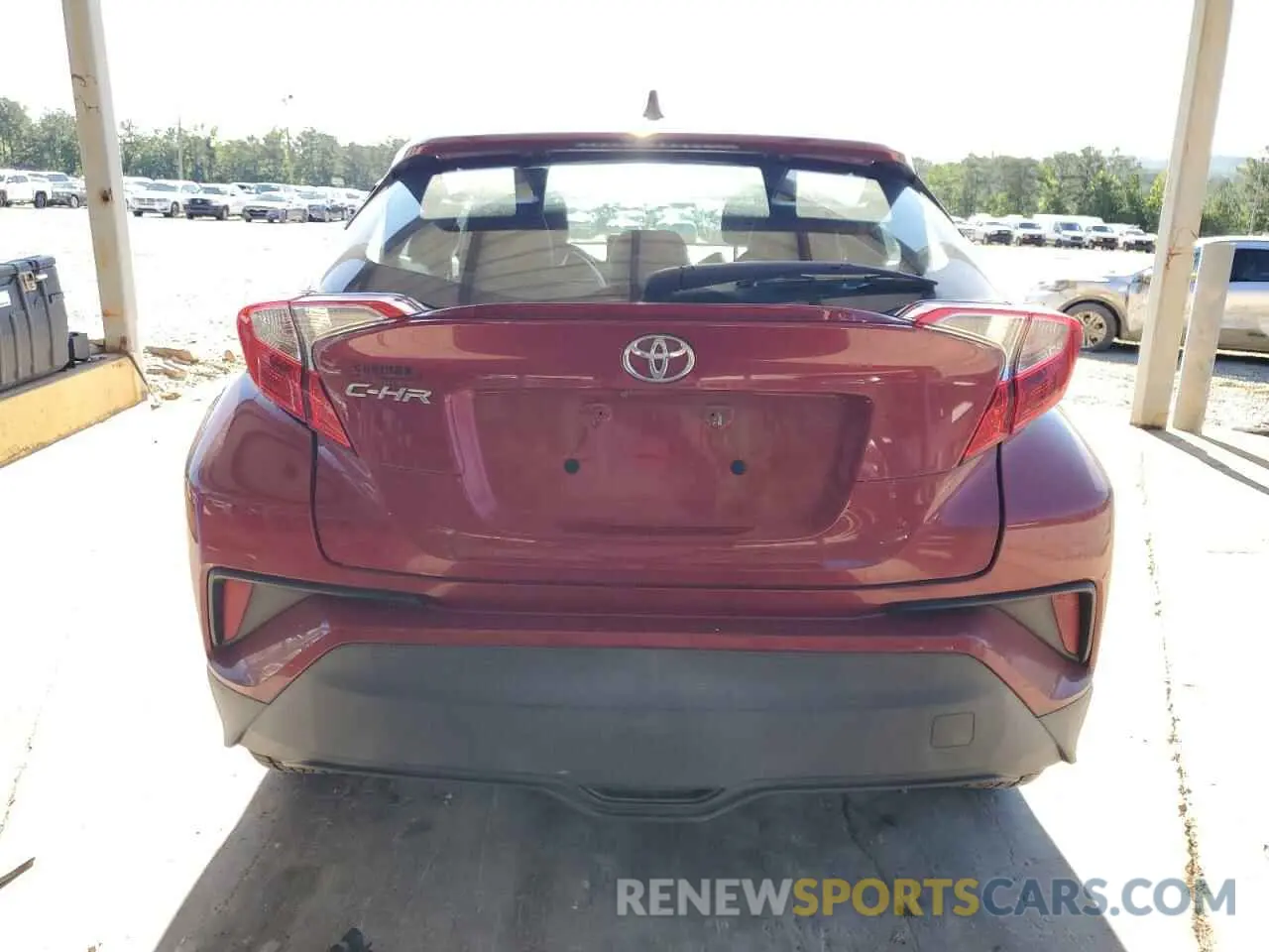 6 Photograph of a damaged car NMTKHMBX3KR081500 TOYOTA C-HR 2019