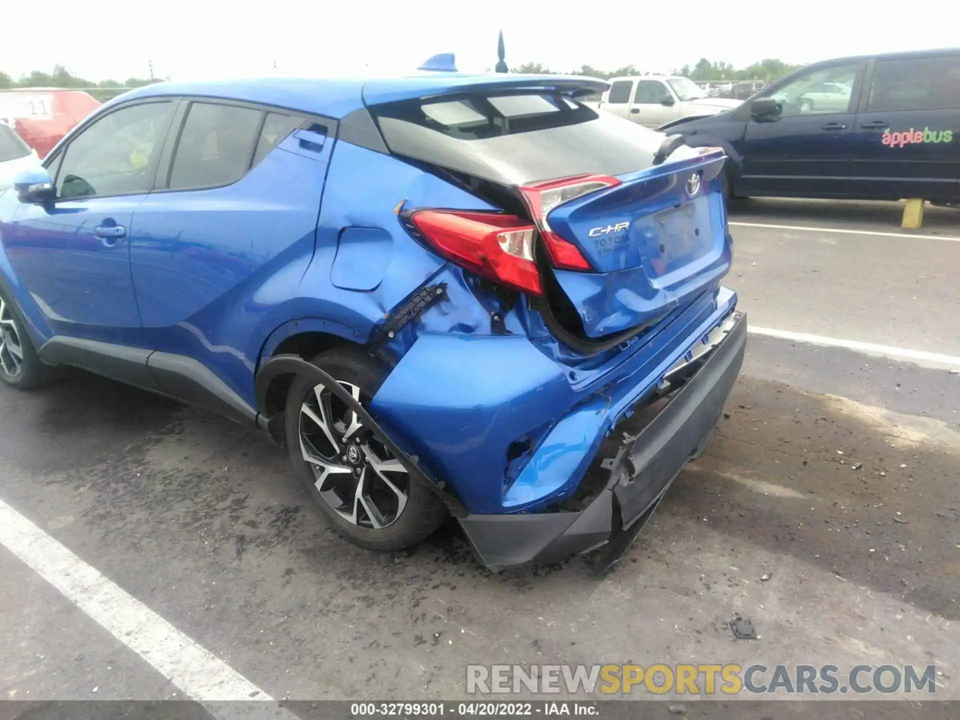 6 Photograph of a damaged car NMTKHMBX3KR085417 TOYOTA C-HR 2019