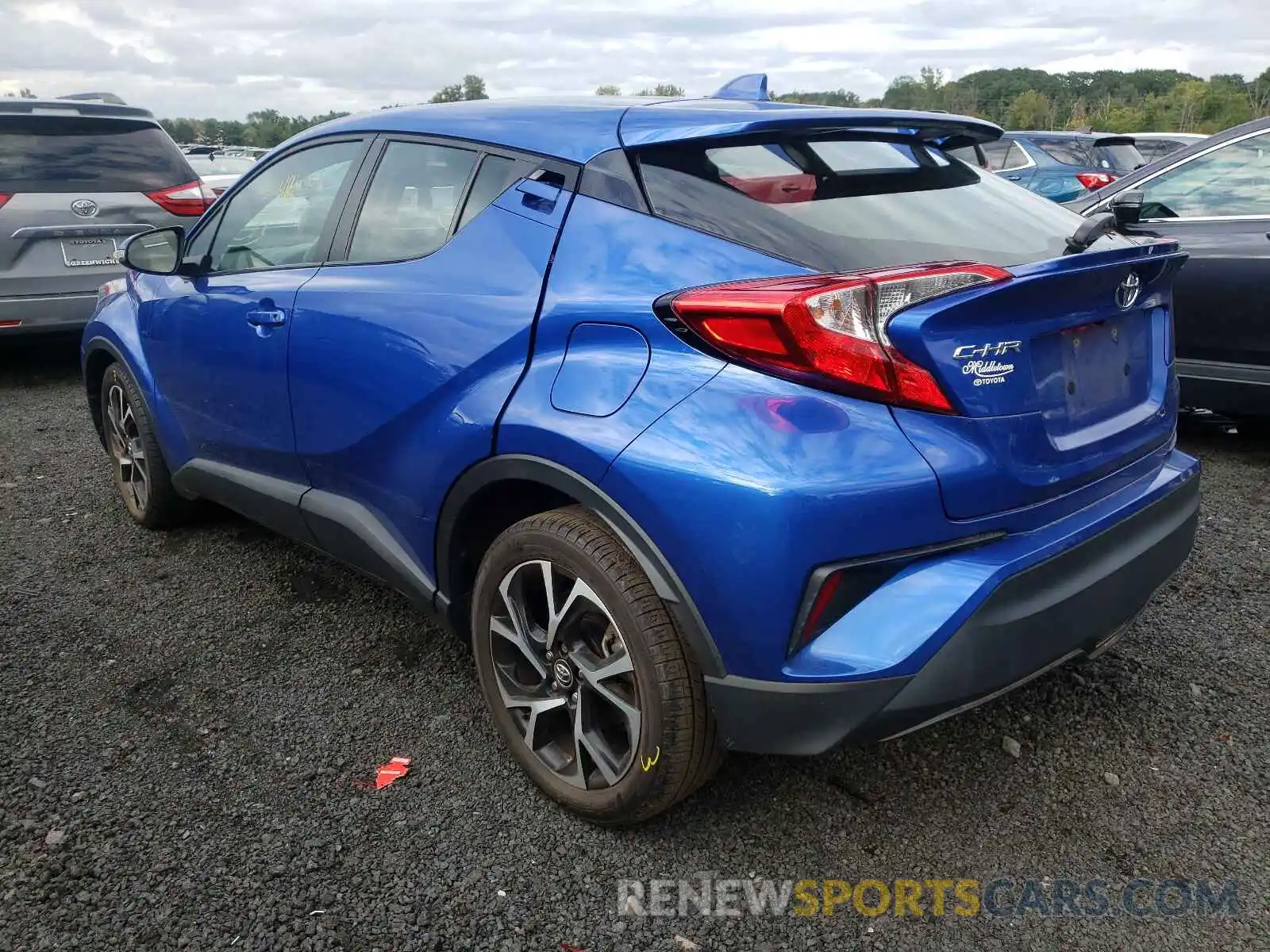 3 Photograph of a damaged car NMTKHMBX3KR086213 TOYOTA C-HR 2019