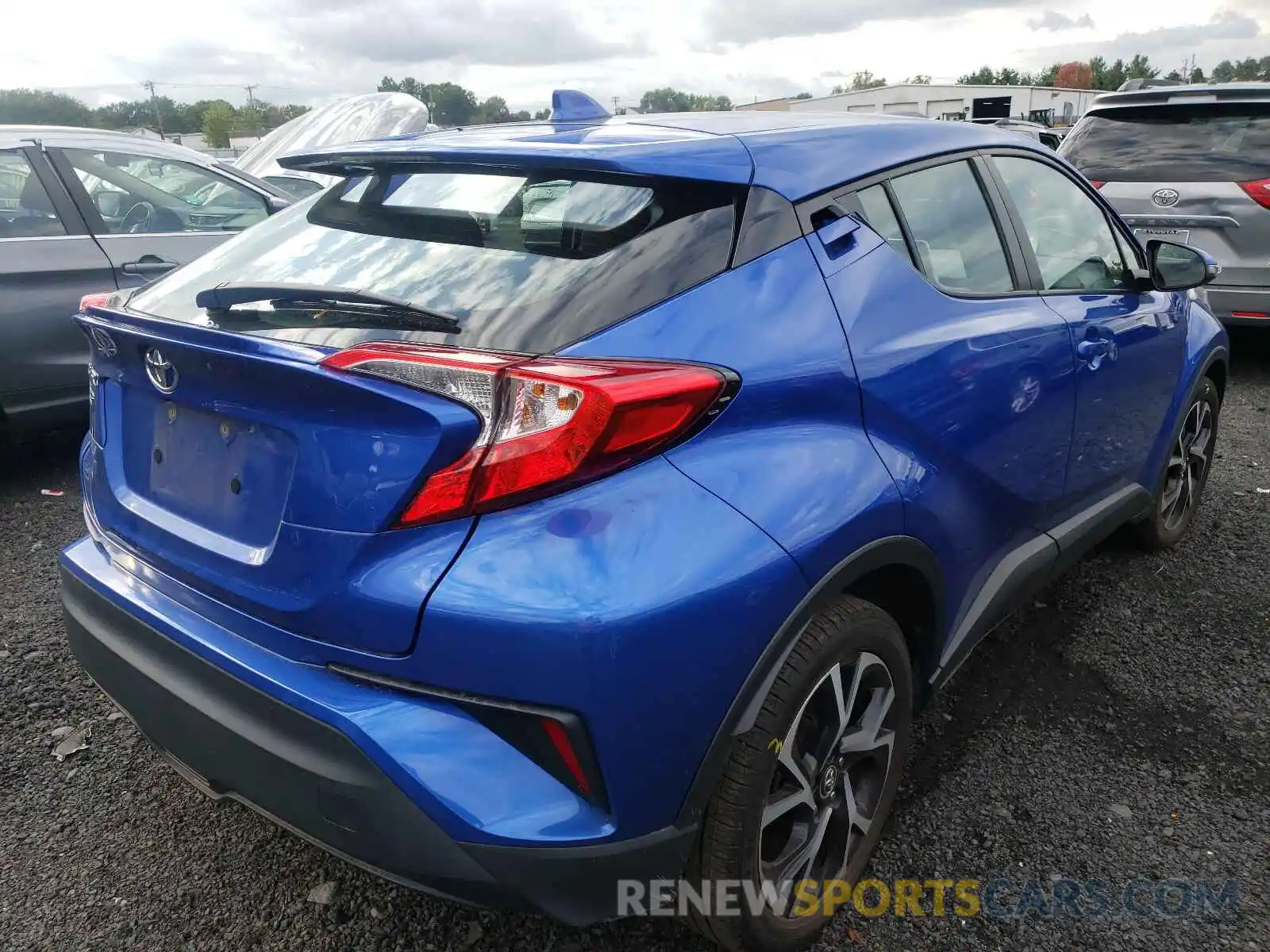 4 Photograph of a damaged car NMTKHMBX3KR086213 TOYOTA C-HR 2019