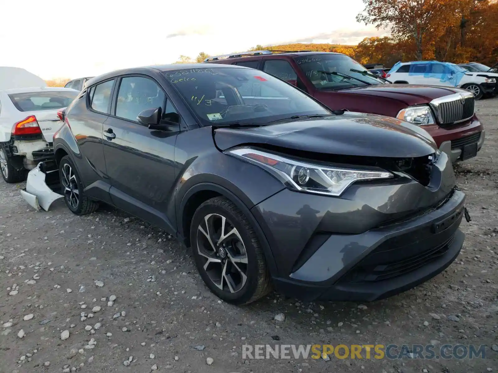 1 Photograph of a damaged car NMTKHMBX3KR086423 TOYOTA C-HR 2019