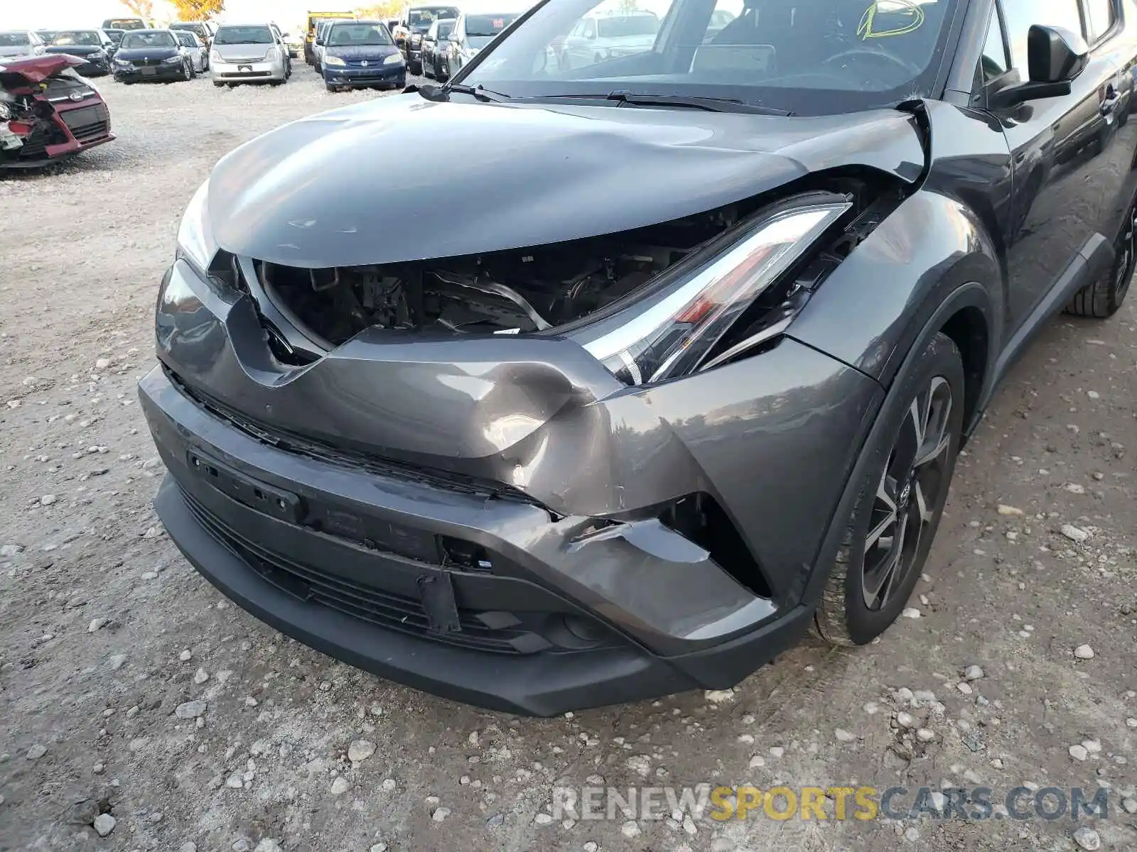 9 Photograph of a damaged car NMTKHMBX3KR086423 TOYOTA C-HR 2019