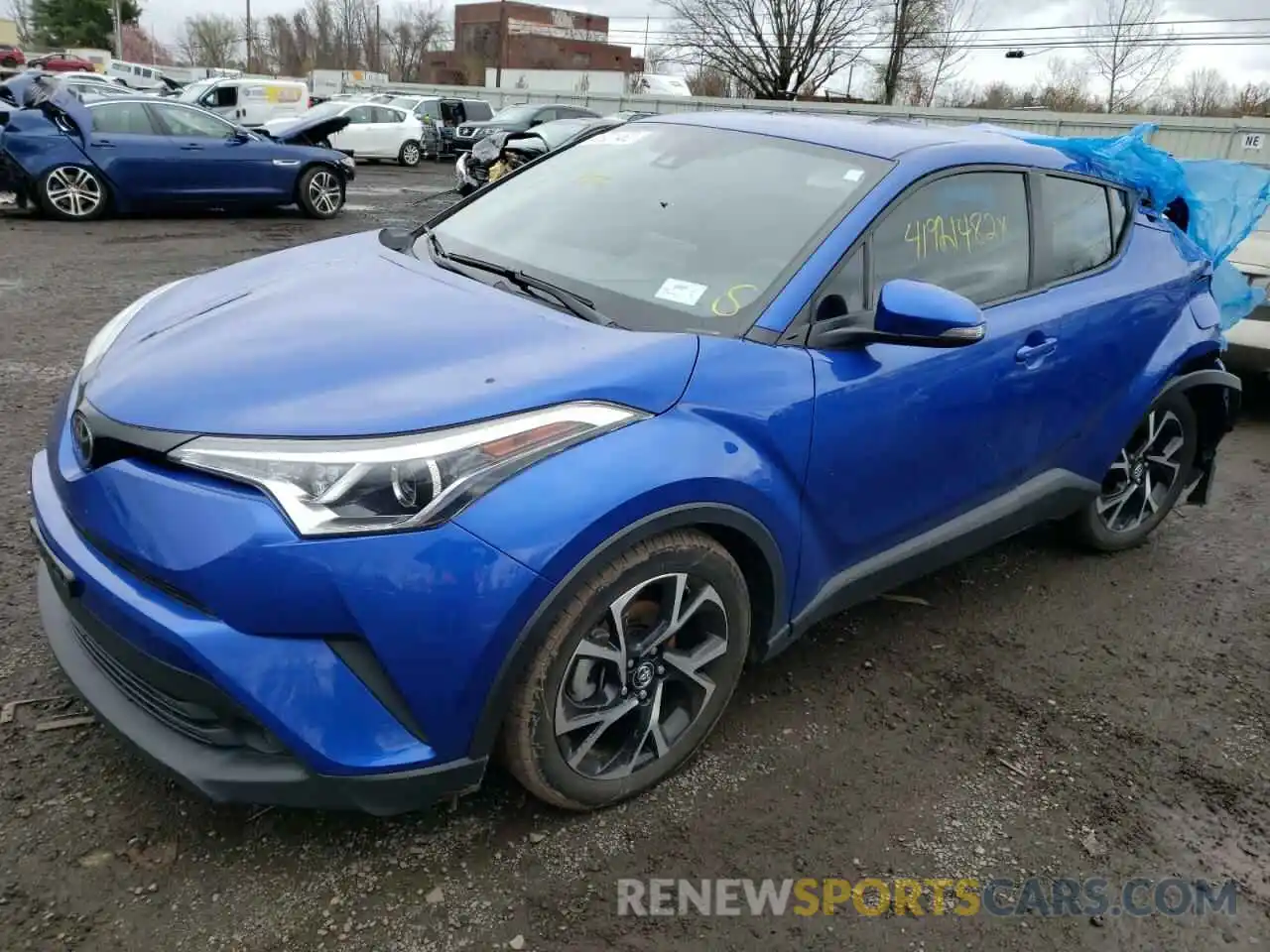 2 Photograph of a damaged car NMTKHMBX3KR091394 TOYOTA C-HR 2019