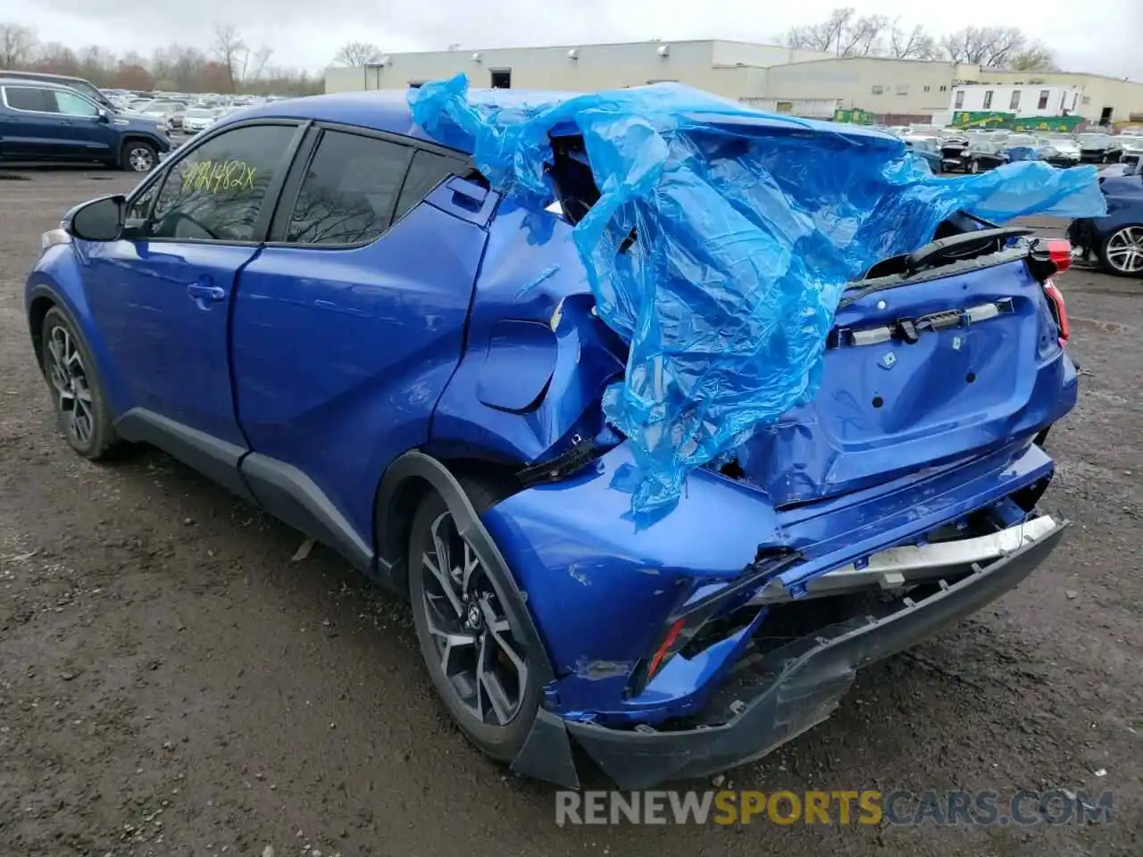 3 Photograph of a damaged car NMTKHMBX3KR091394 TOYOTA C-HR 2019