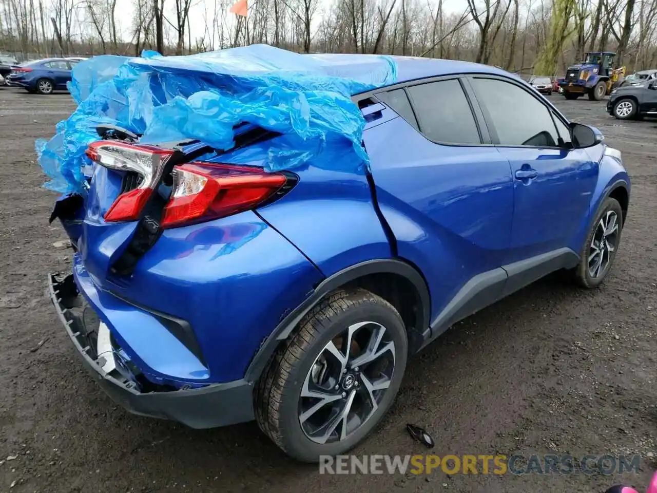 4 Photograph of a damaged car NMTKHMBX3KR091394 TOYOTA C-HR 2019