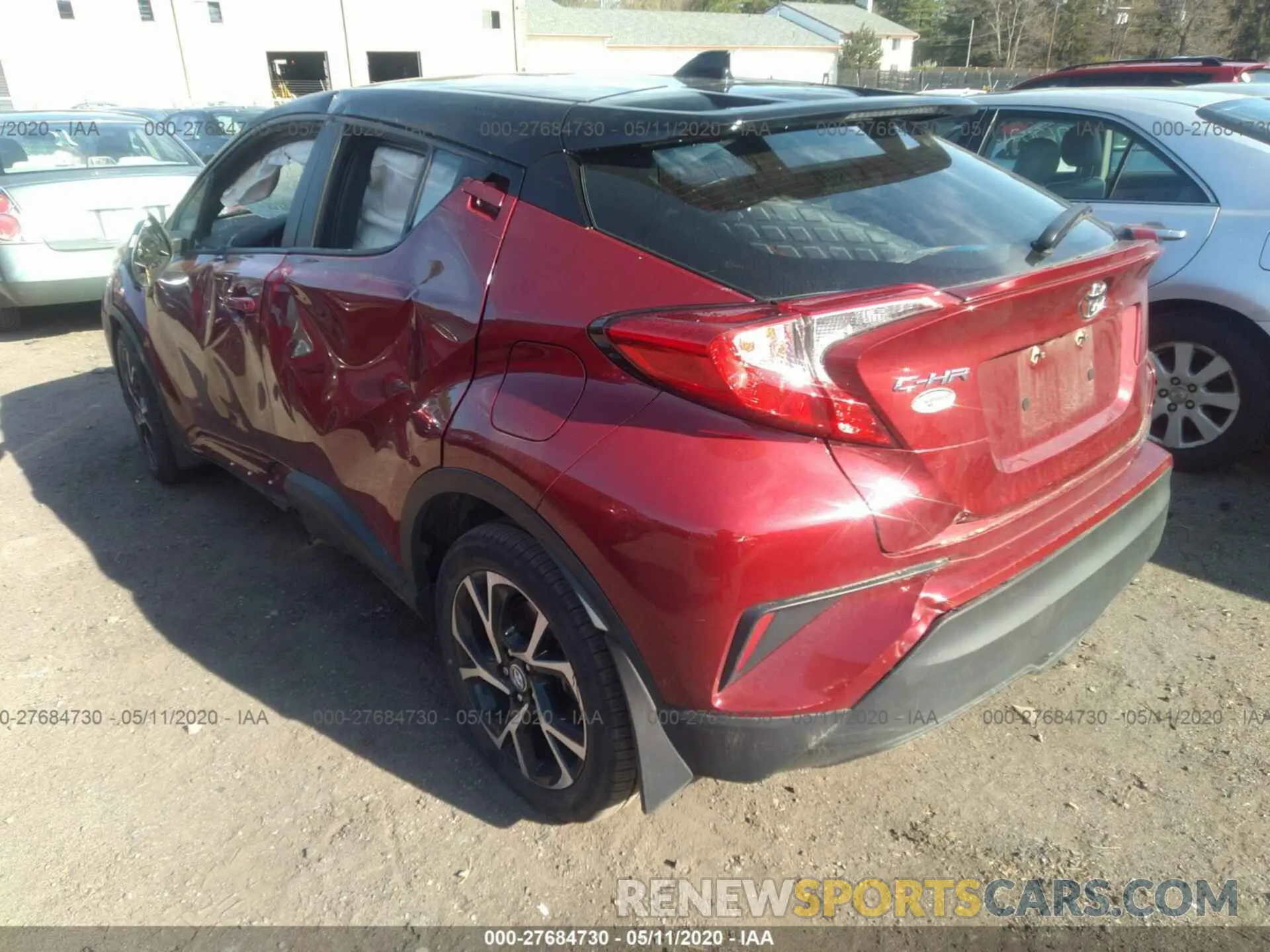 3 Photograph of a damaged car NMTKHMBX3KR094361 TOYOTA C-HR 2019