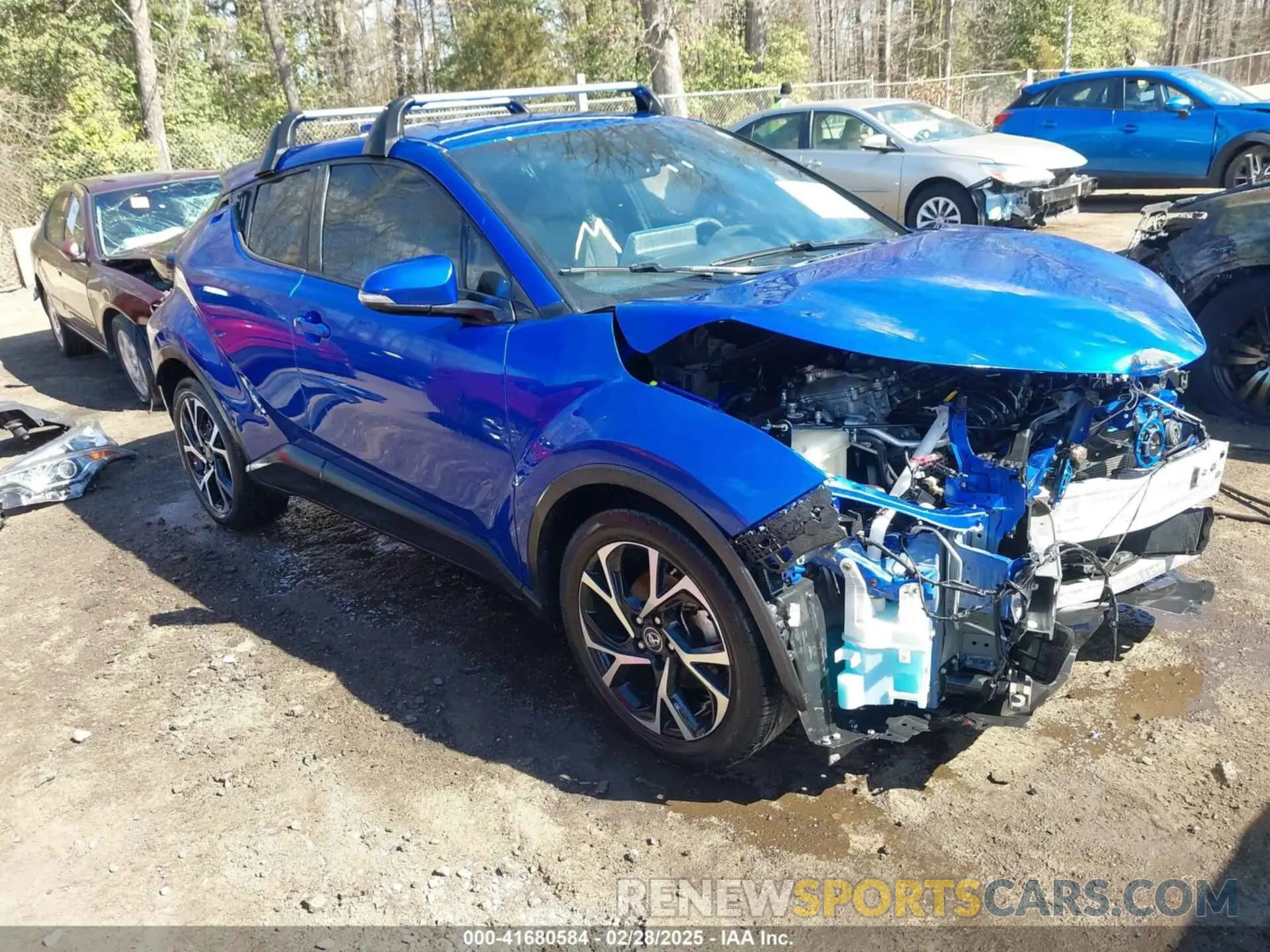 1 Photograph of a damaged car NMTKHMBX3KR094960 TOYOTA C-HR 2019