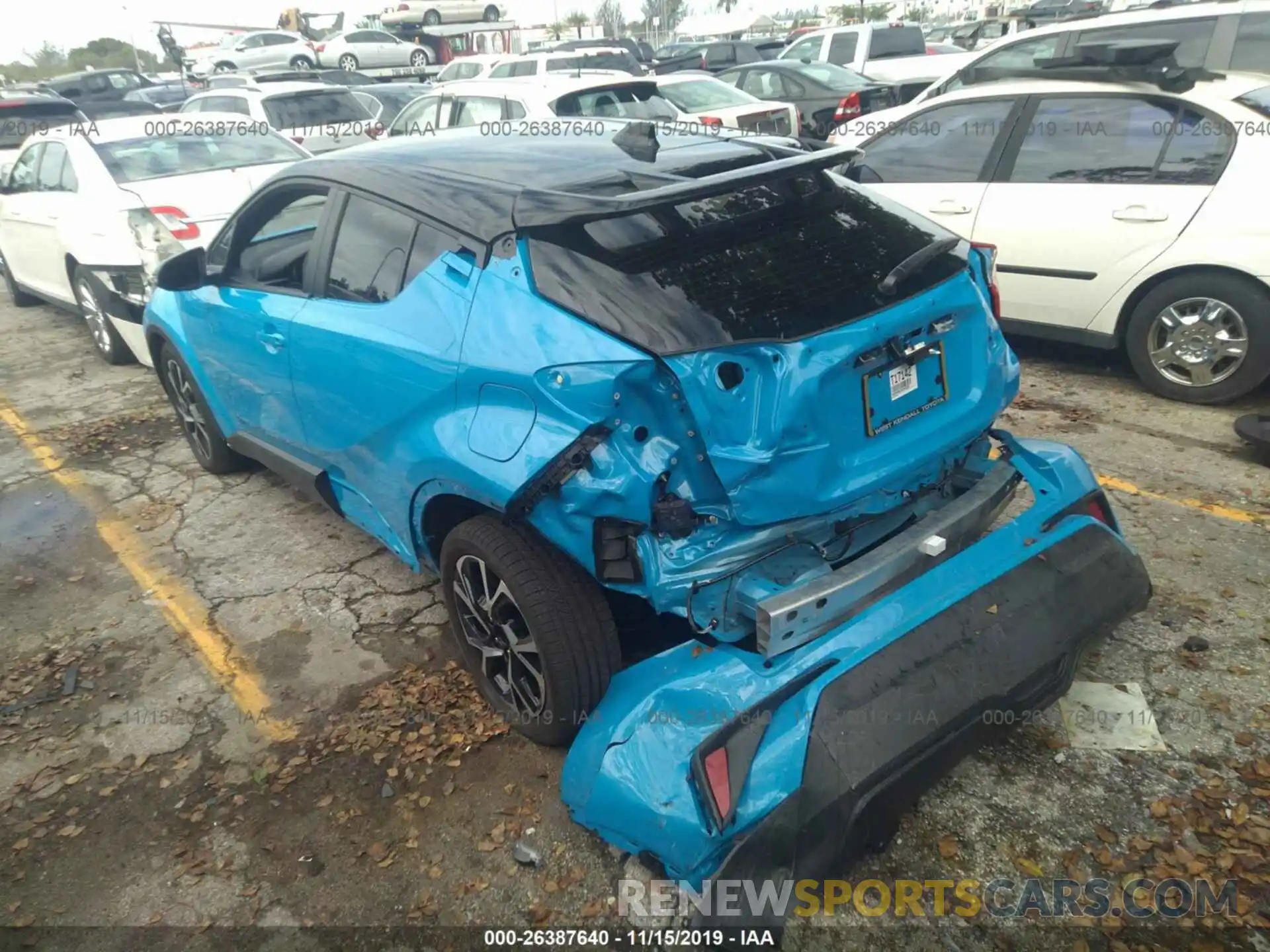 3 Photograph of a damaged car NMTKHMBX3KR094988 TOYOTA C-HR 2019