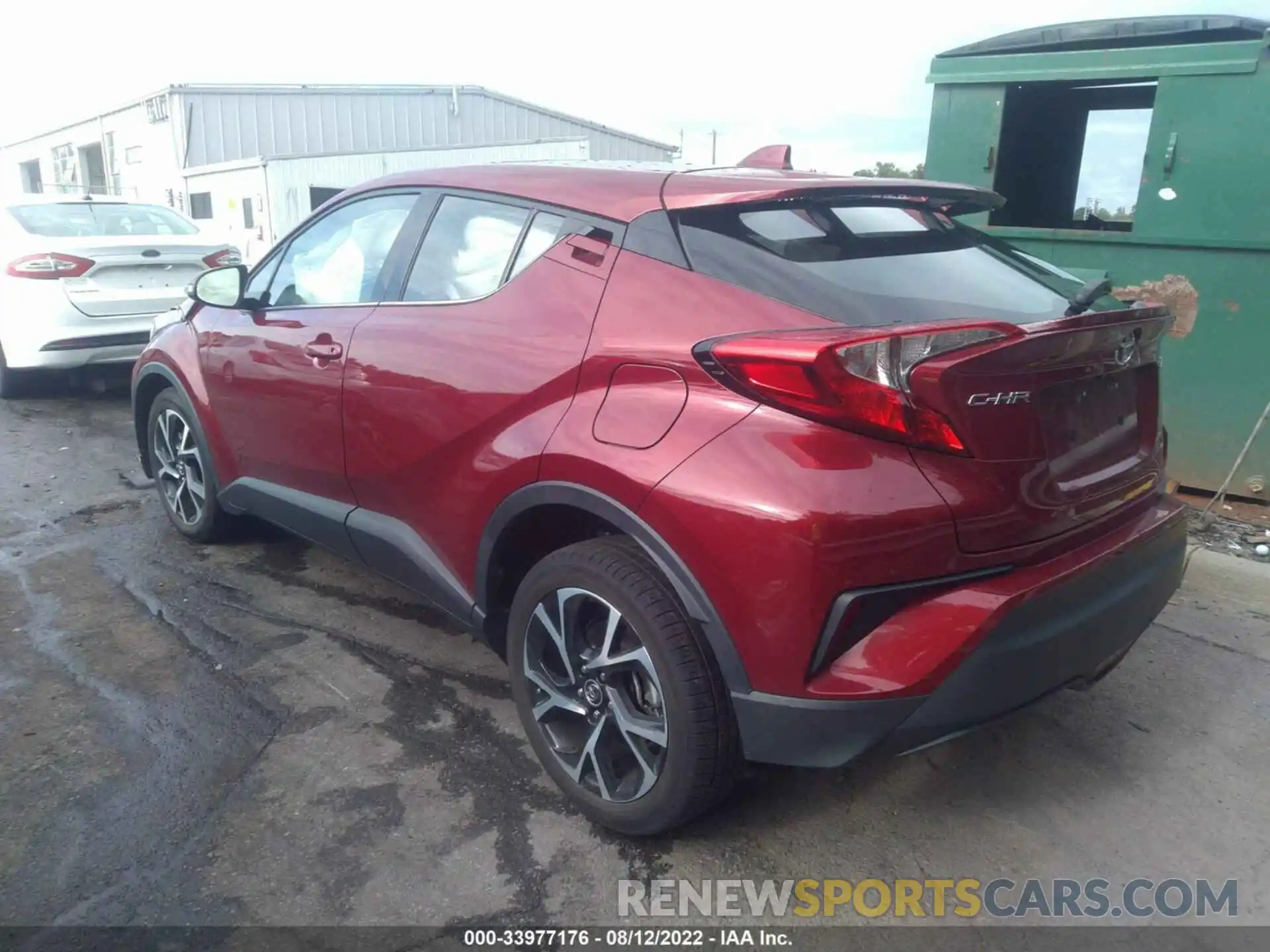 3 Photograph of a damaged car NMTKHMBX3KR095316 TOYOTA C-HR 2019