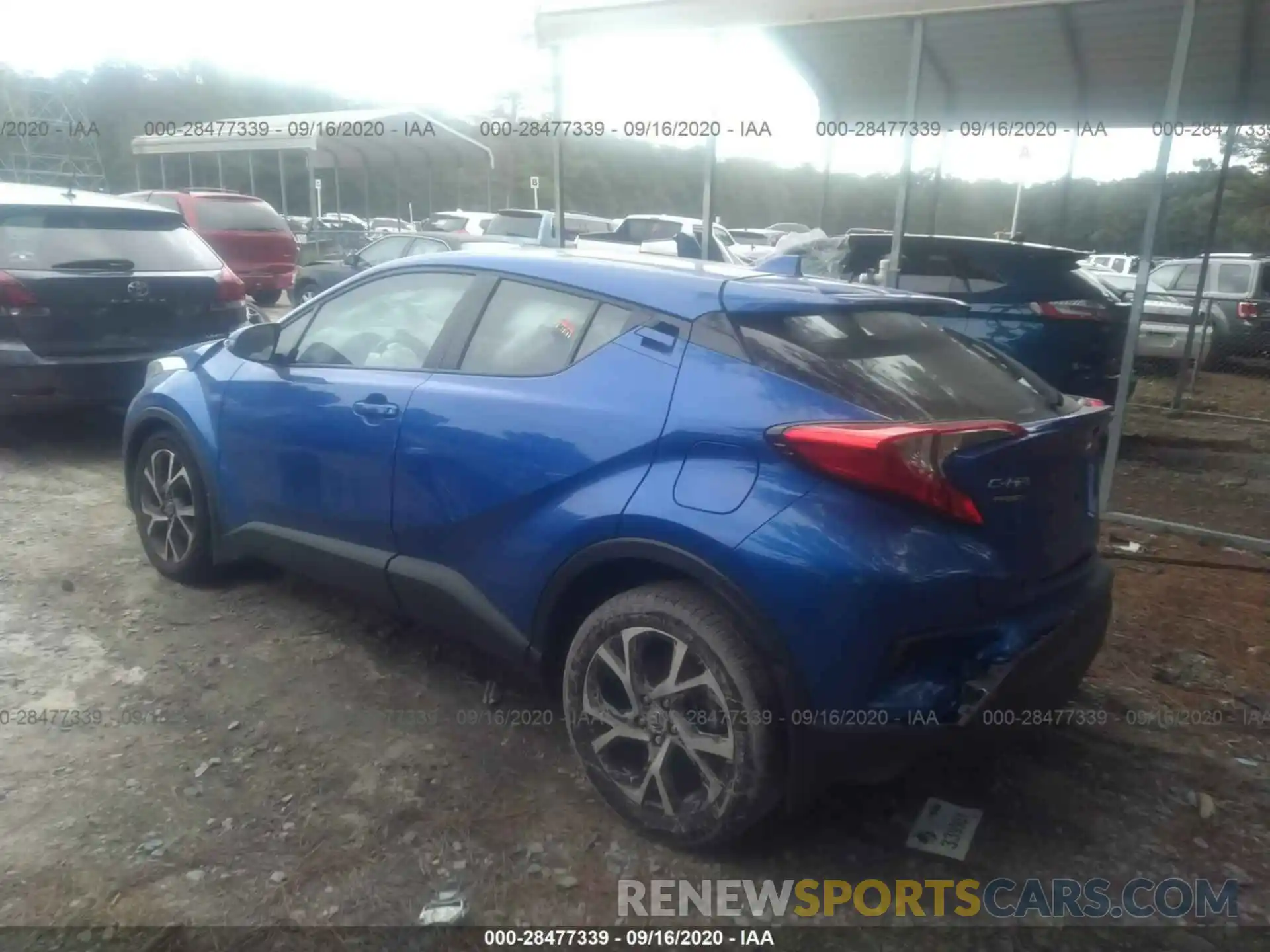 3 Photograph of a damaged car NMTKHMBX3KR095591 TOYOTA C-HR 2019