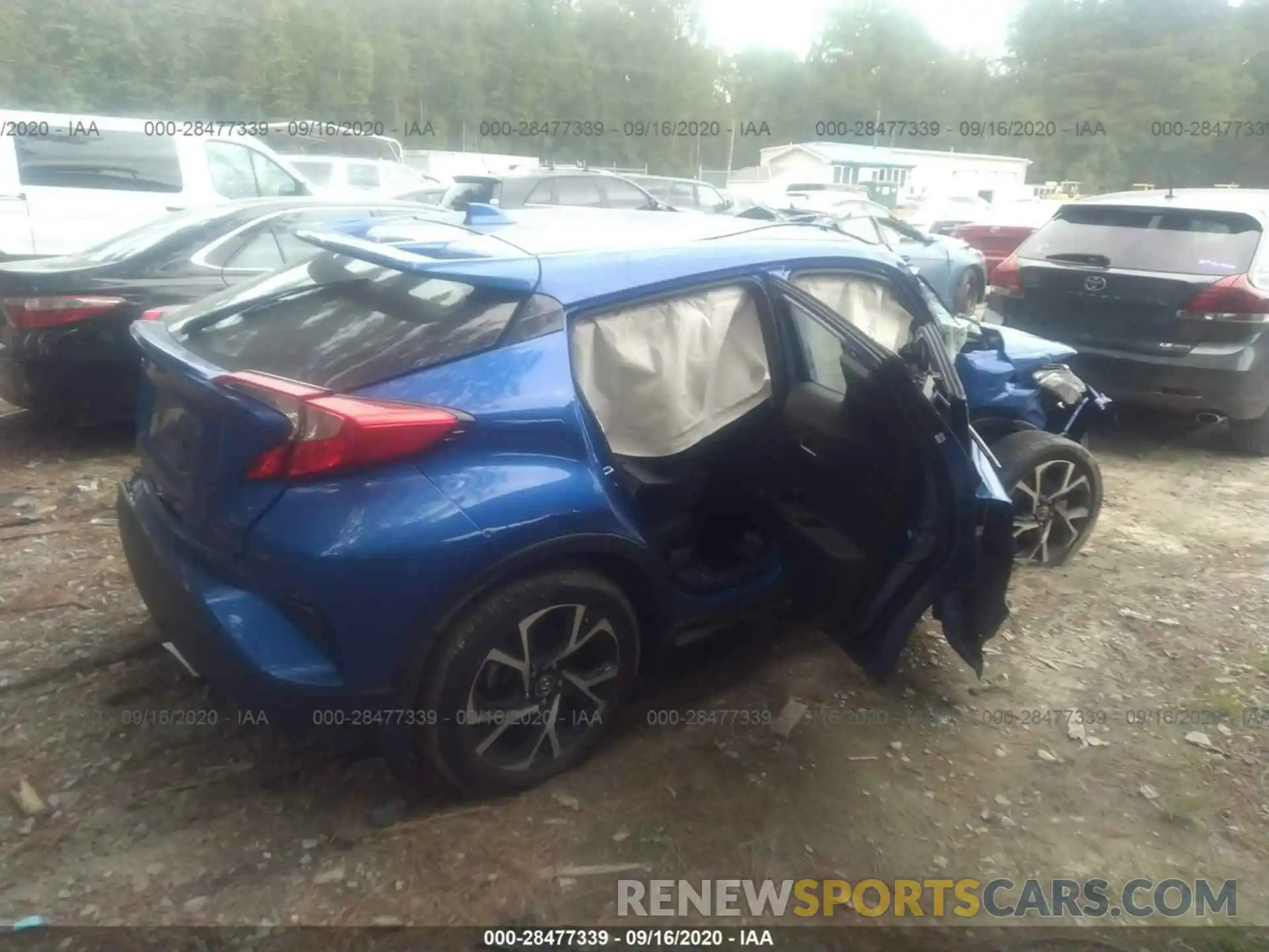 4 Photograph of a damaged car NMTKHMBX3KR095591 TOYOTA C-HR 2019