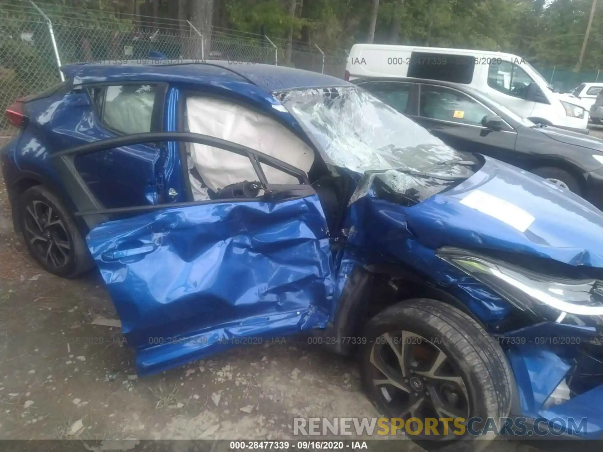 6 Photograph of a damaged car NMTKHMBX3KR095591 TOYOTA C-HR 2019