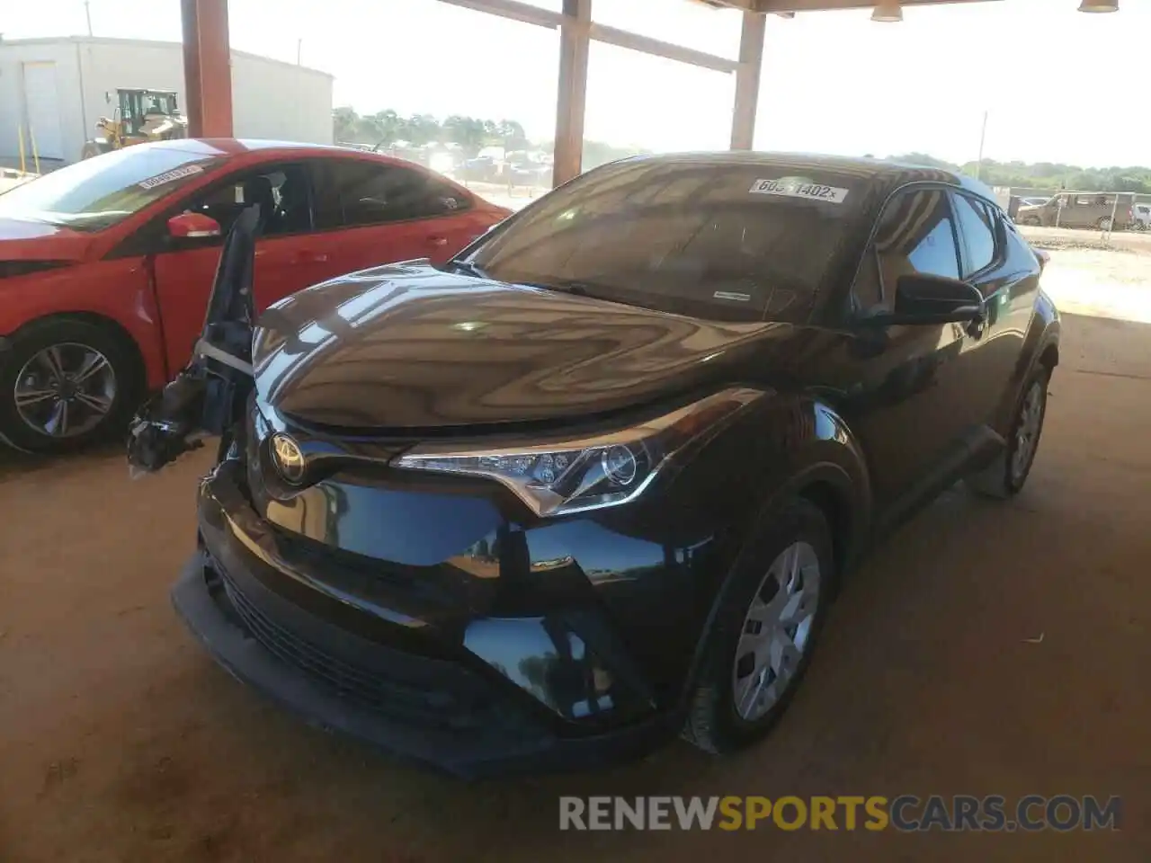 2 Photograph of a damaged car NMTKHMBX3KR097860 TOYOTA C-HR 2019