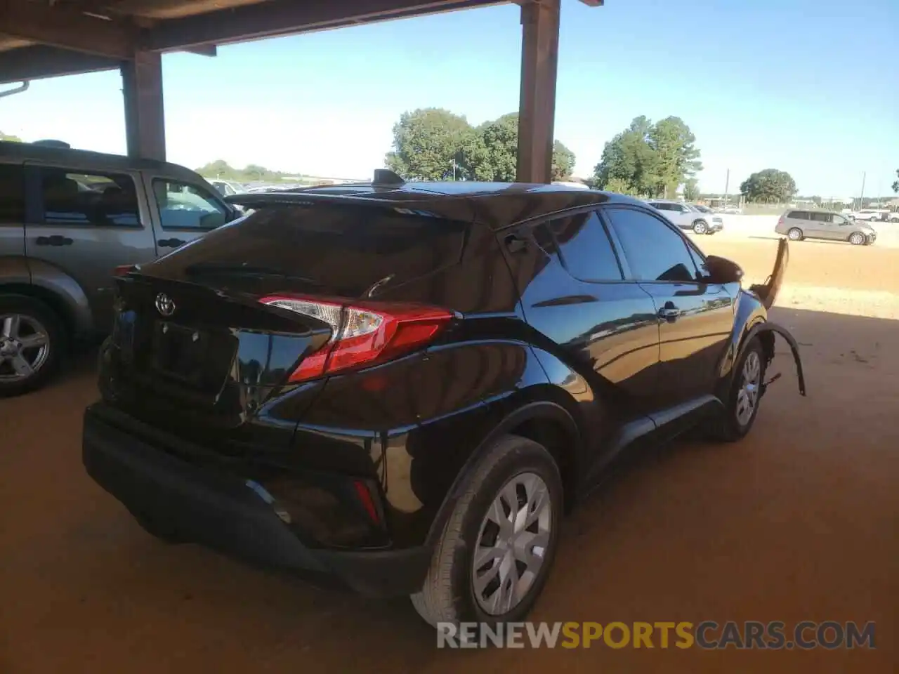 4 Photograph of a damaged car NMTKHMBX3KR097860 TOYOTA C-HR 2019