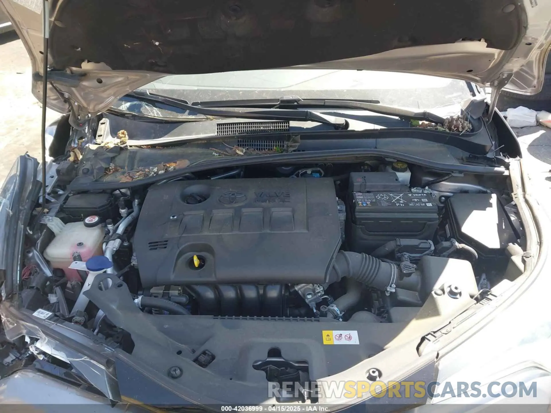 10 Photograph of a damaged car NMTKHMBX3KR100868 TOYOTA C-HR 2019