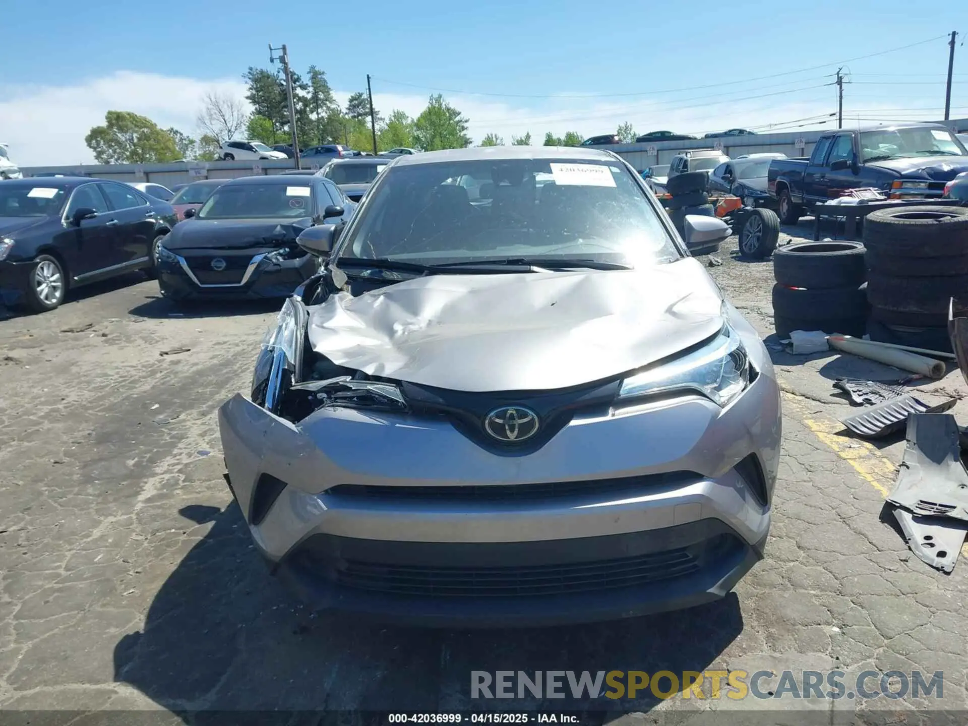 12 Photograph of a damaged car NMTKHMBX3KR100868 TOYOTA C-HR 2019