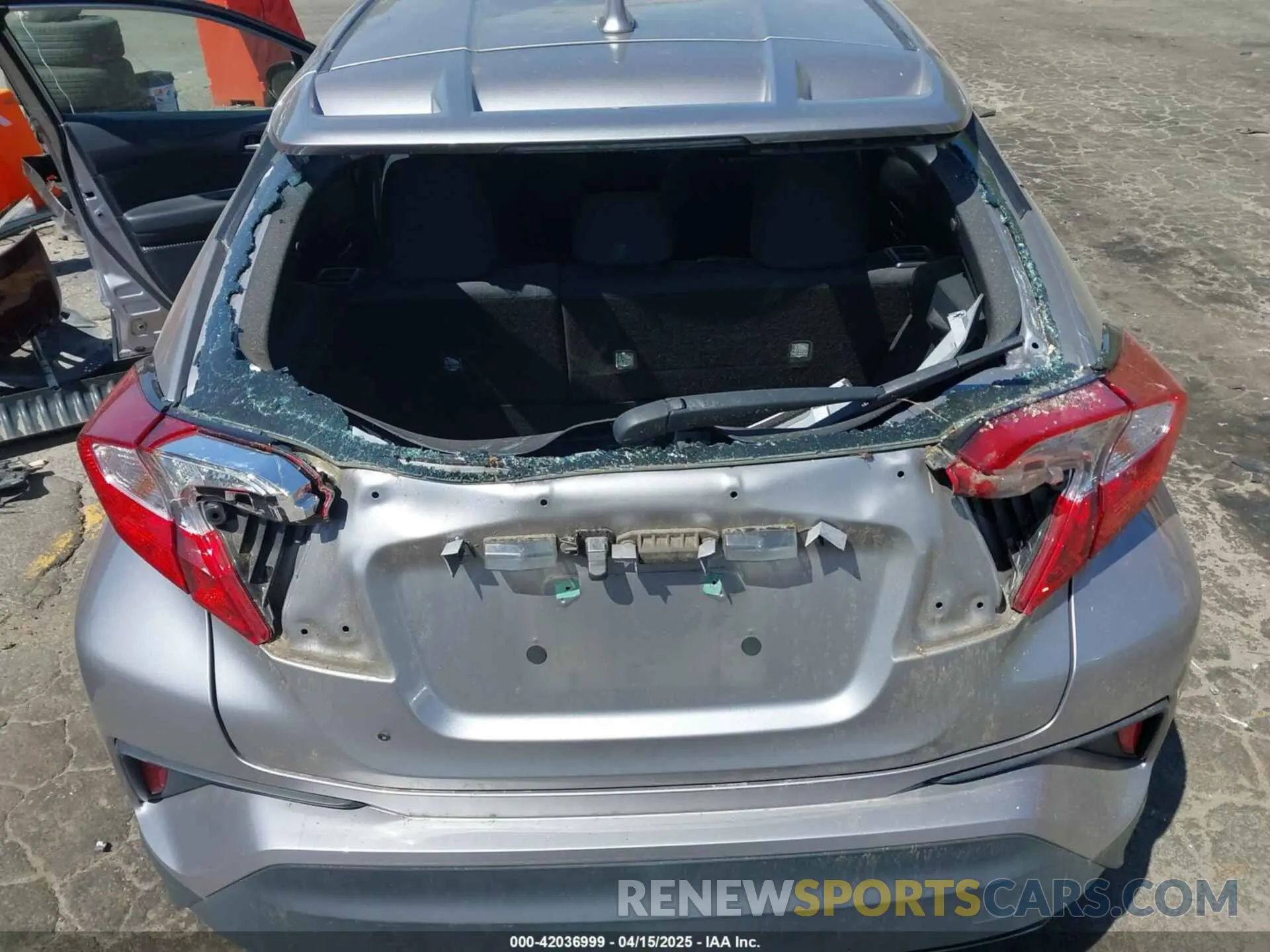 6 Photograph of a damaged car NMTKHMBX3KR100868 TOYOTA C-HR 2019