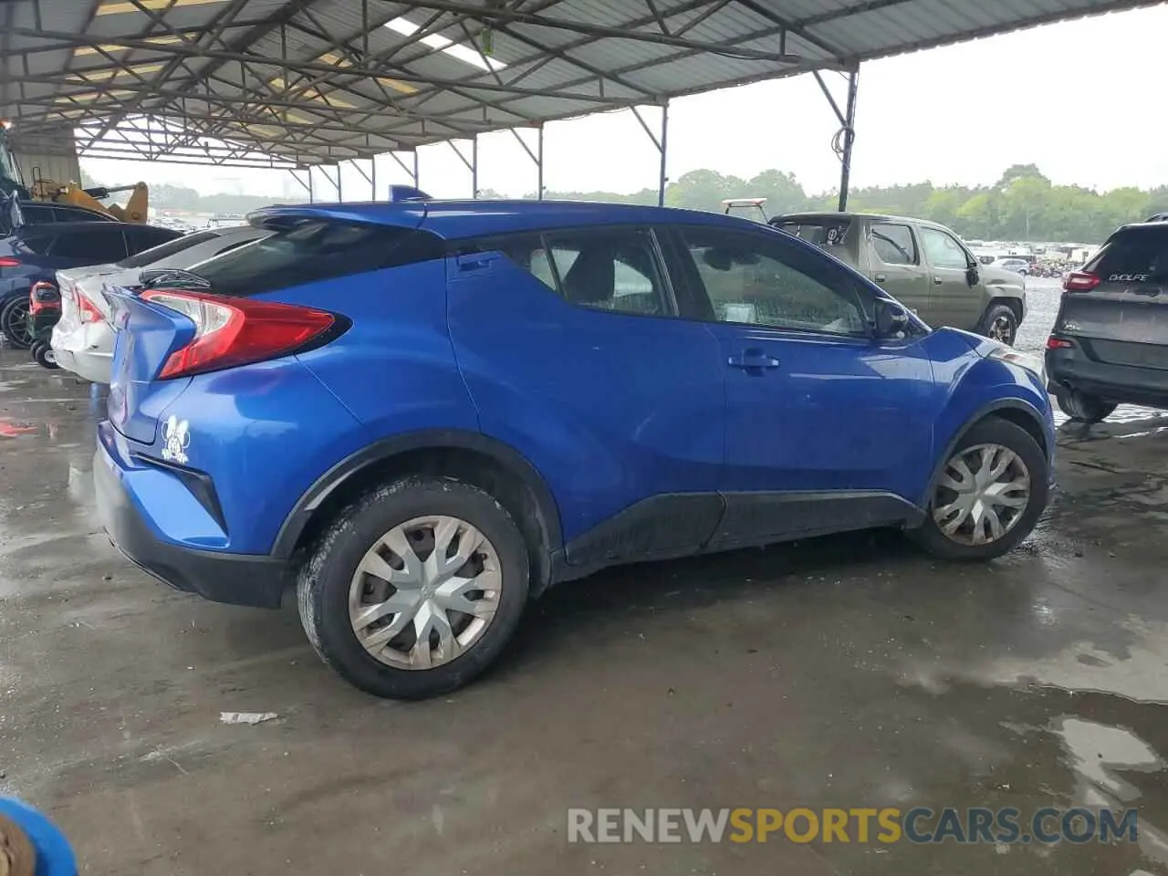 3 Photograph of a damaged car NMTKHMBX3KR101213 TOYOTA C-HR 2019
