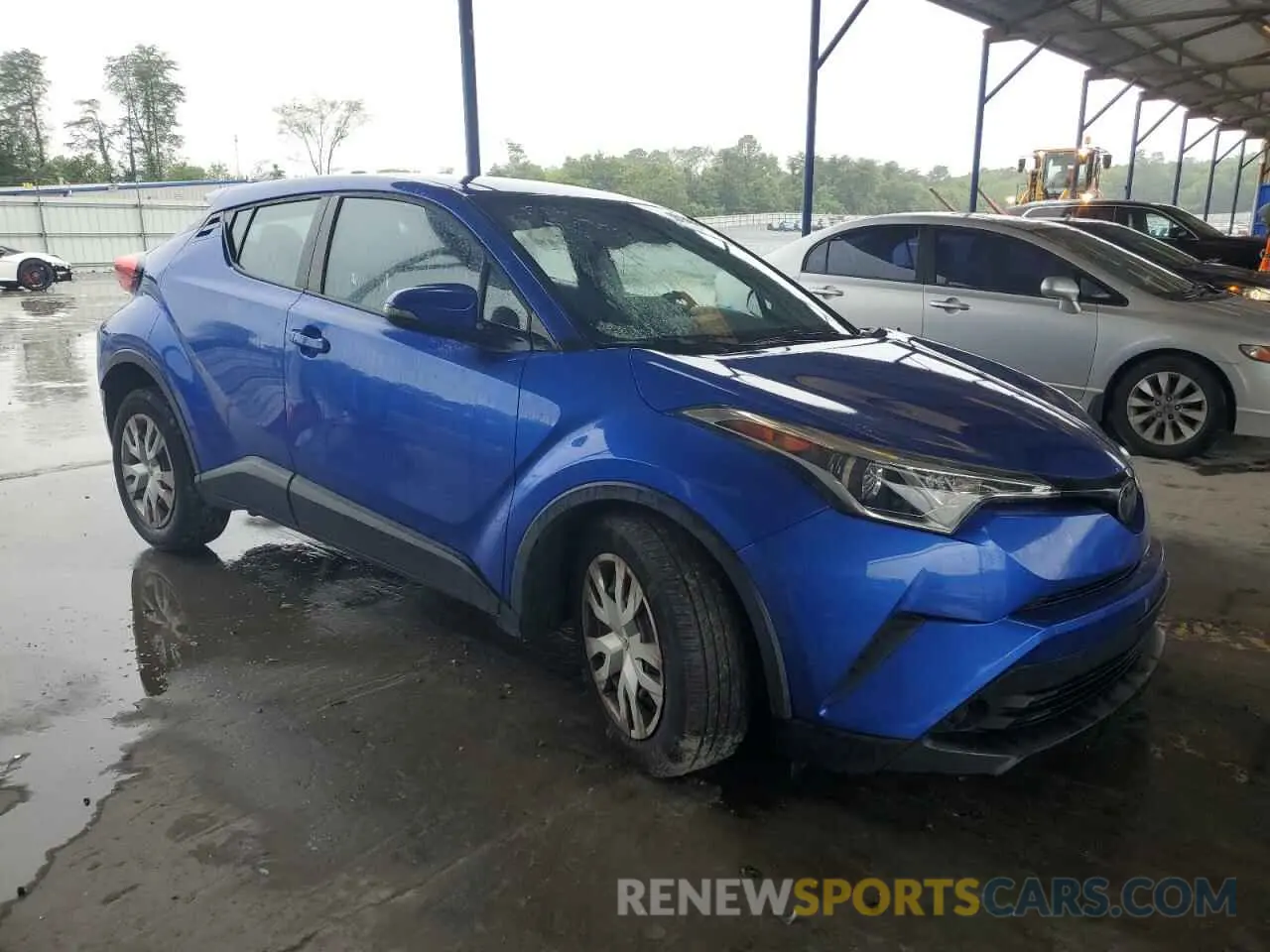 4 Photograph of a damaged car NMTKHMBX3KR101213 TOYOTA C-HR 2019