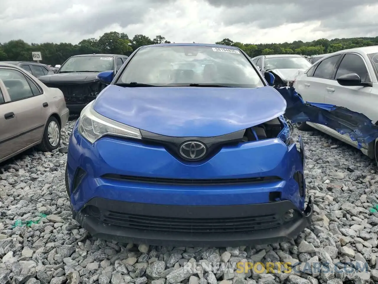5 Photograph of a damaged car NMTKHMBX3KR101213 TOYOTA C-HR 2019