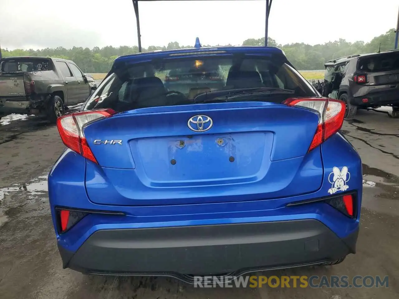 6 Photograph of a damaged car NMTKHMBX3KR101213 TOYOTA C-HR 2019