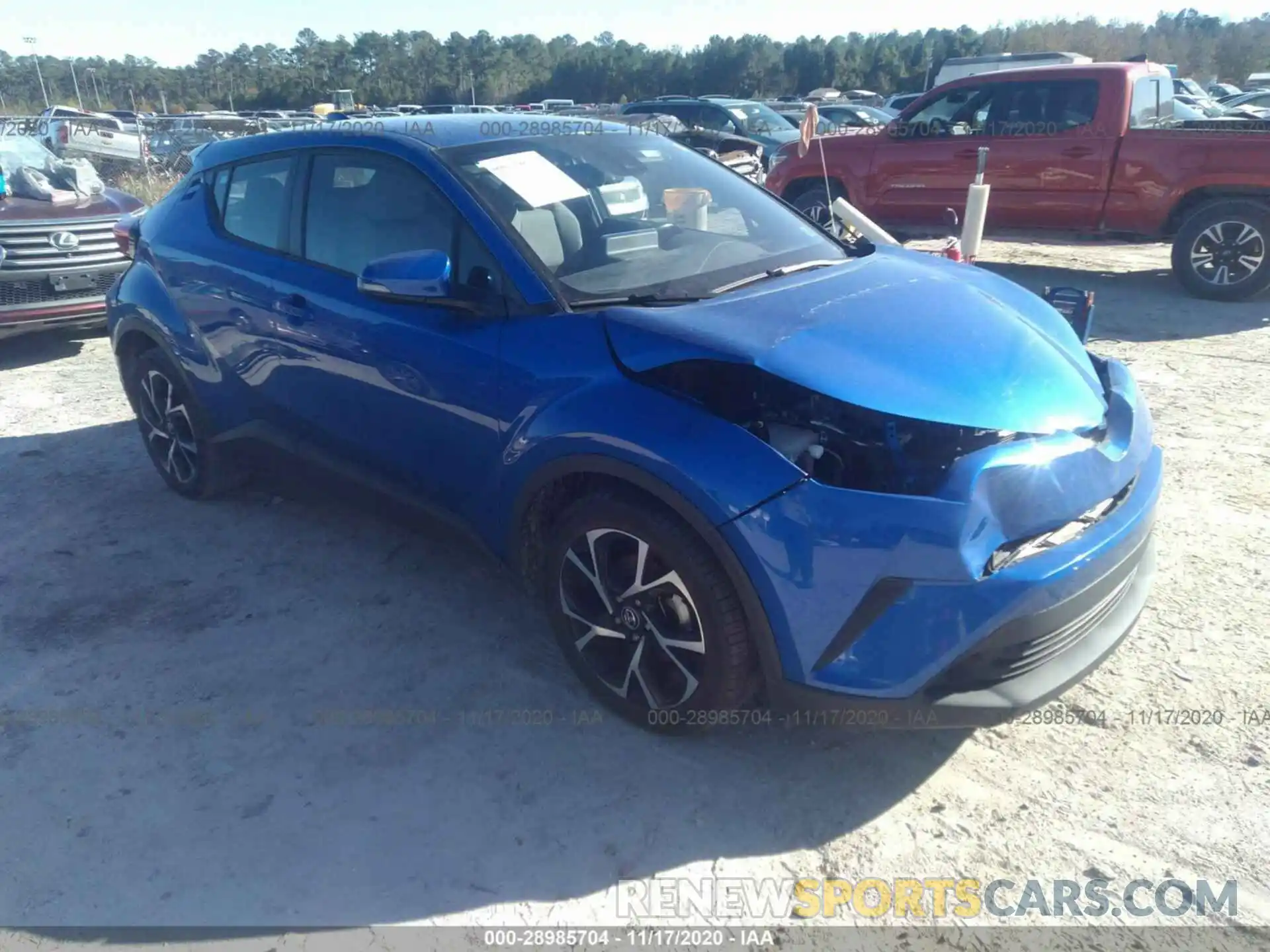 1 Photograph of a damaged car NMTKHMBX4KR068612 TOYOTA C-HR 2019