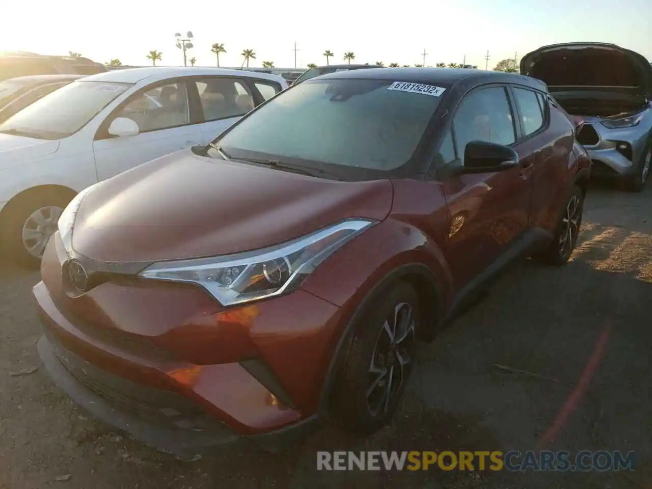 2 Photograph of a damaged car NMTKHMBX4KR071798 TOYOTA C-HR 2019