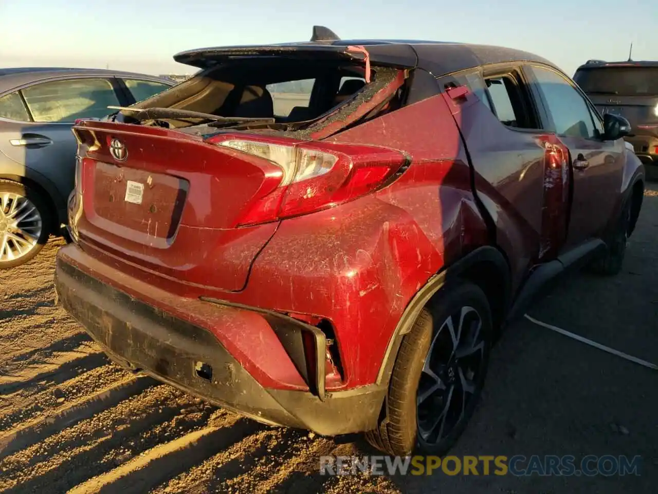 4 Photograph of a damaged car NMTKHMBX4KR071798 TOYOTA C-HR 2019