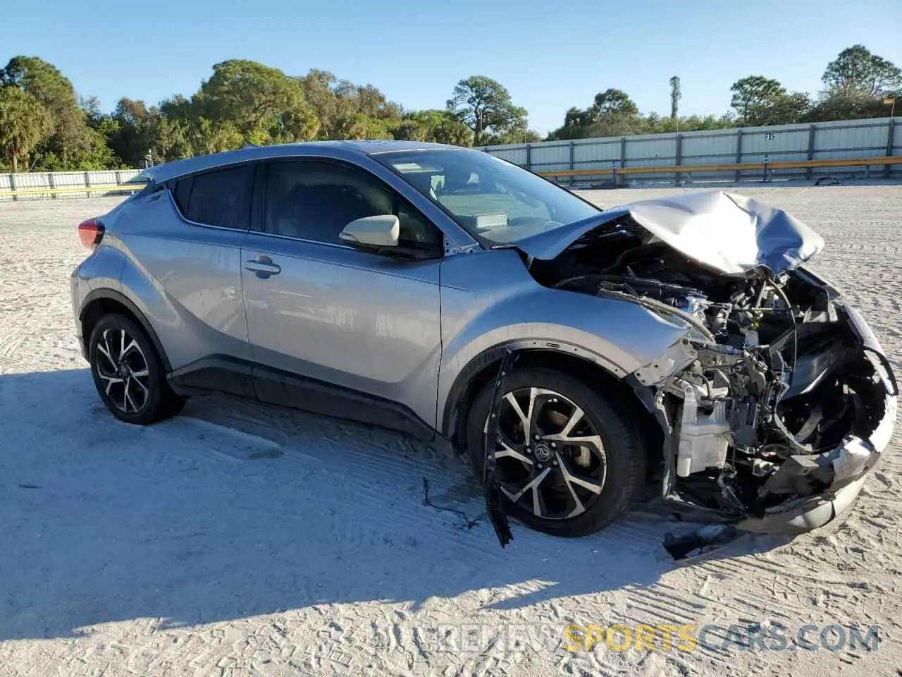 4 Photograph of a damaged car NMTKHMBX4KR074894 TOYOTA C-HR 2019