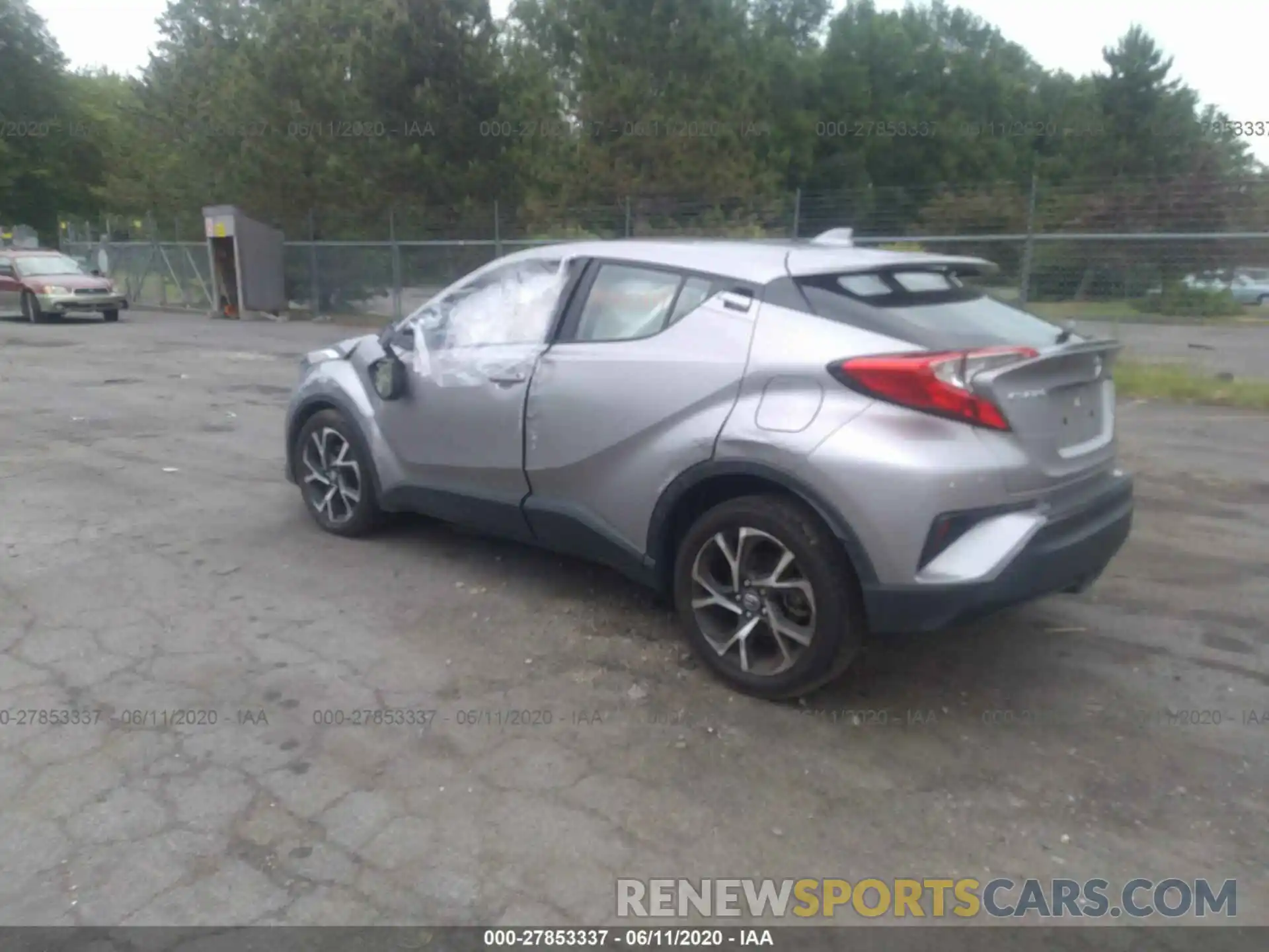 3 Photograph of a damaged car NMTKHMBX4KR077343 TOYOTA C-HR 2019