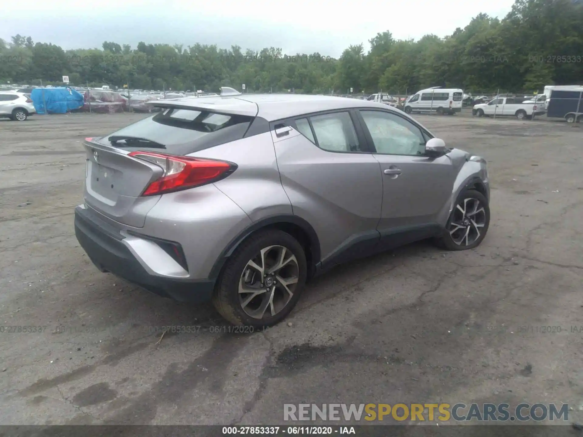 4 Photograph of a damaged car NMTKHMBX4KR077343 TOYOTA C-HR 2019