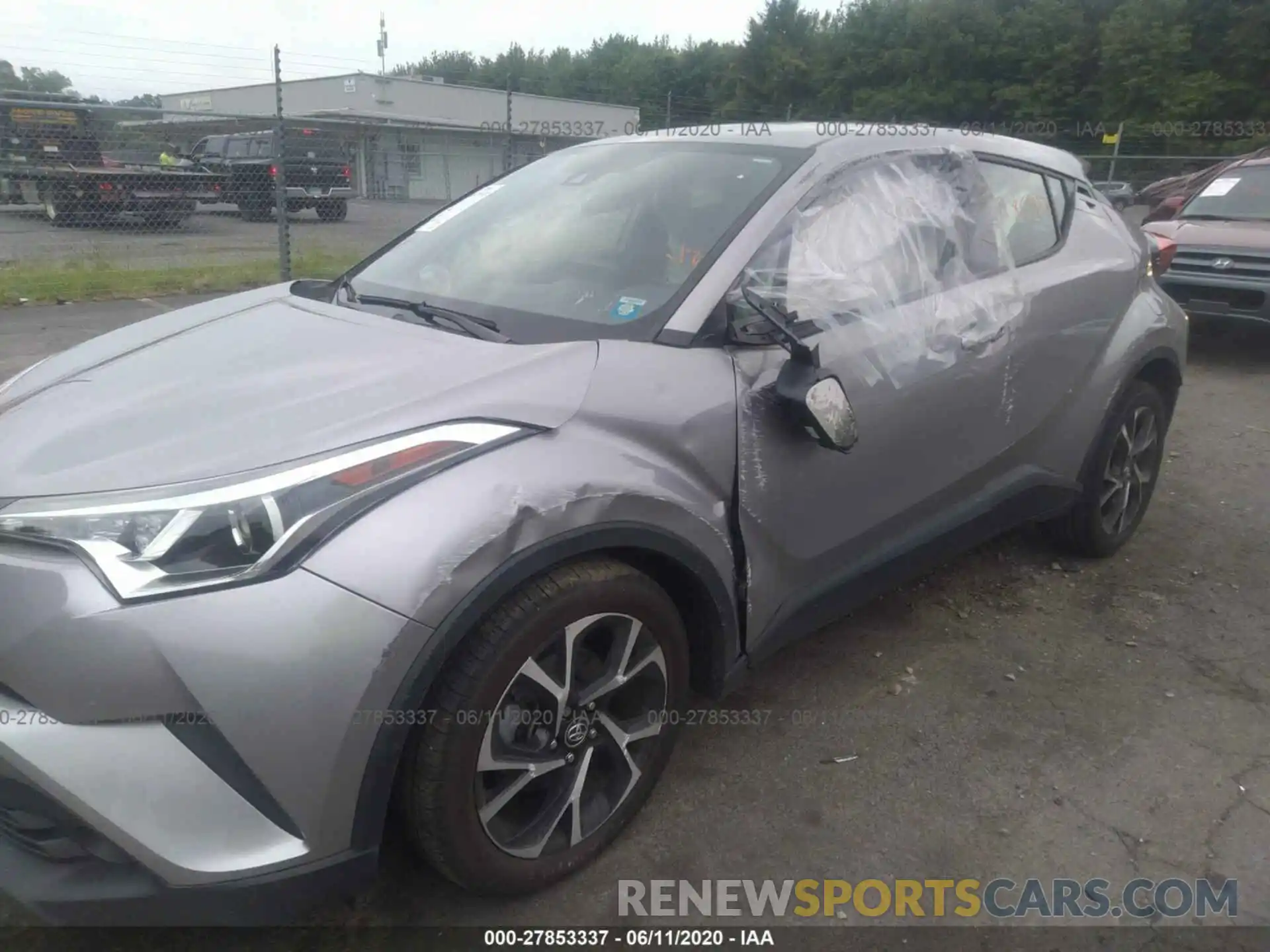 6 Photograph of a damaged car NMTKHMBX4KR077343 TOYOTA C-HR 2019