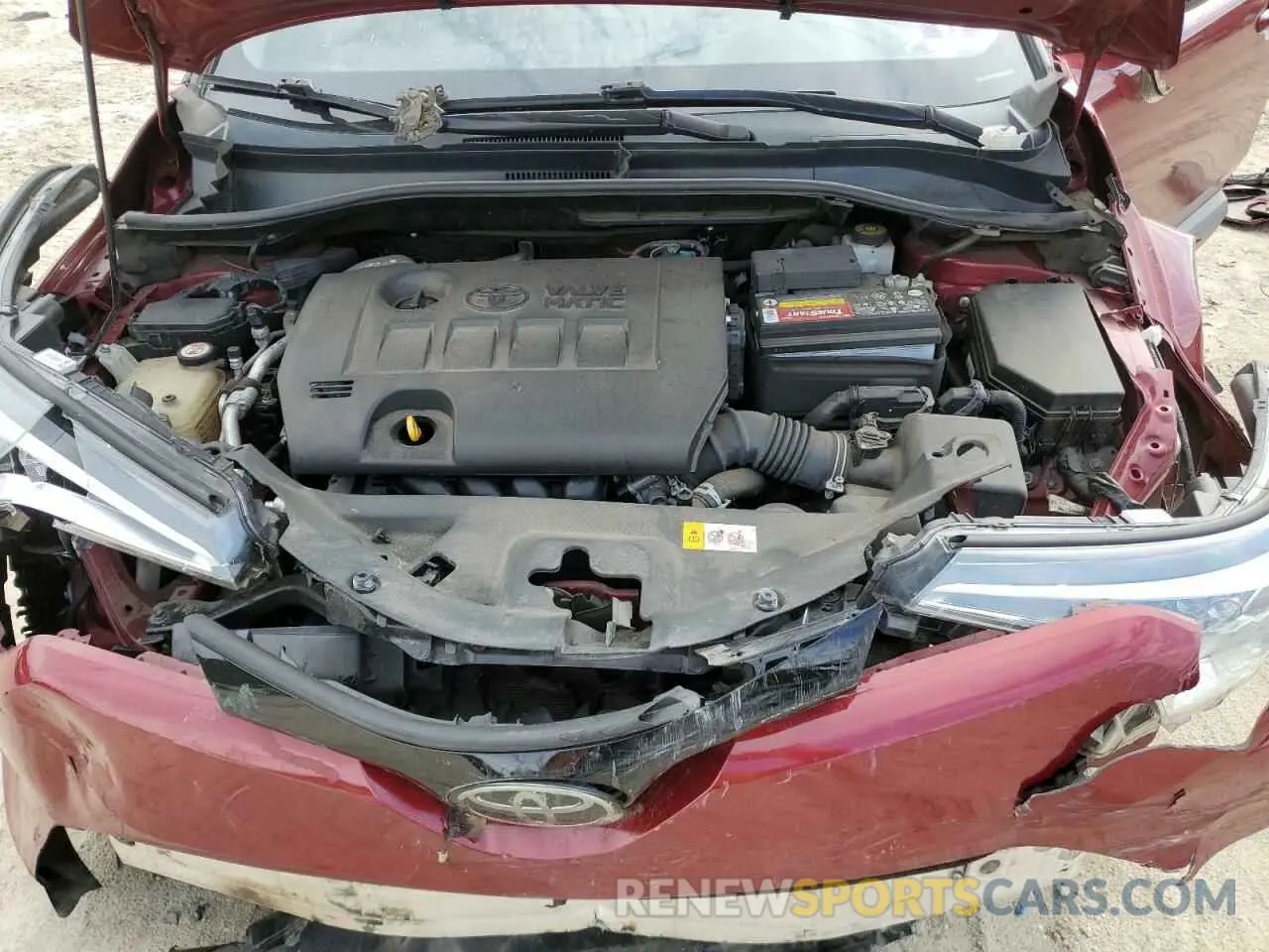 11 Photograph of a damaged car NMTKHMBX4KR078721 TOYOTA C-HR 2019