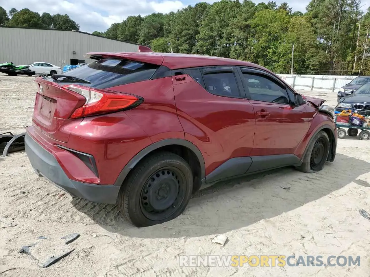 3 Photograph of a damaged car NMTKHMBX4KR078721 TOYOTA C-HR 2019
