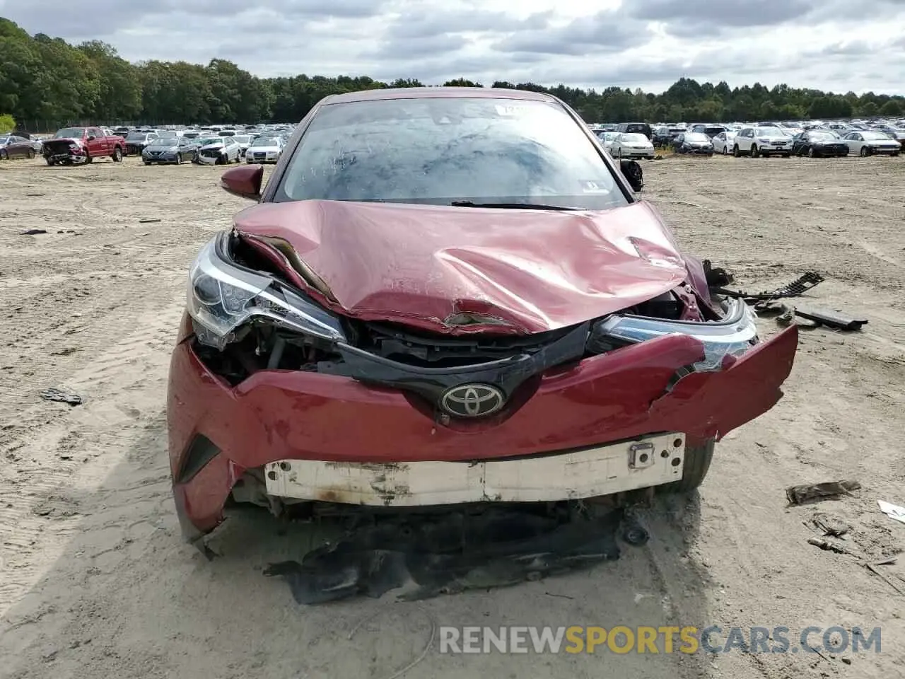 5 Photograph of a damaged car NMTKHMBX4KR078721 TOYOTA C-HR 2019
