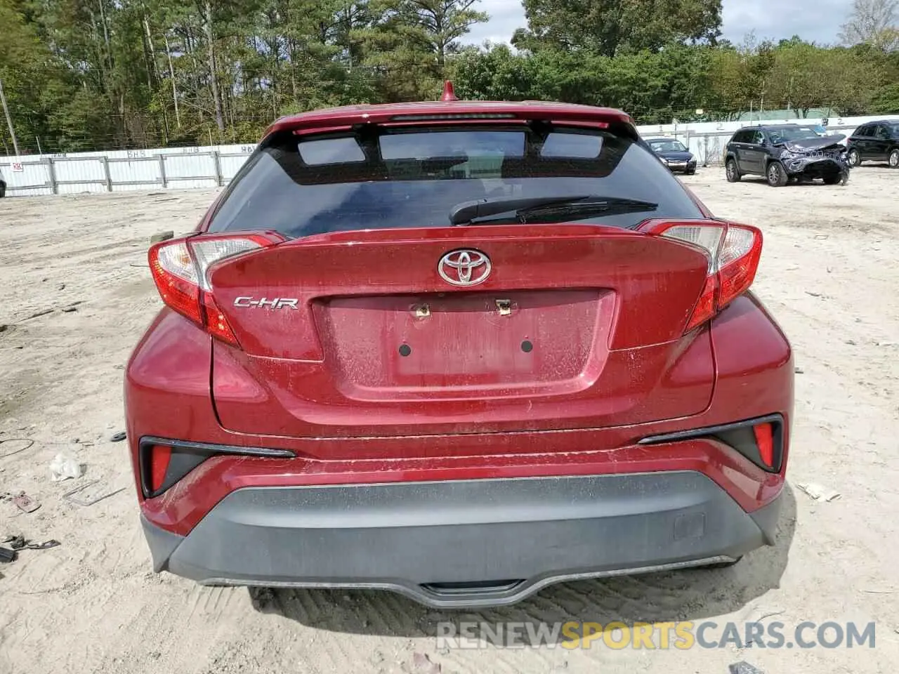 6 Photograph of a damaged car NMTKHMBX4KR078721 TOYOTA C-HR 2019