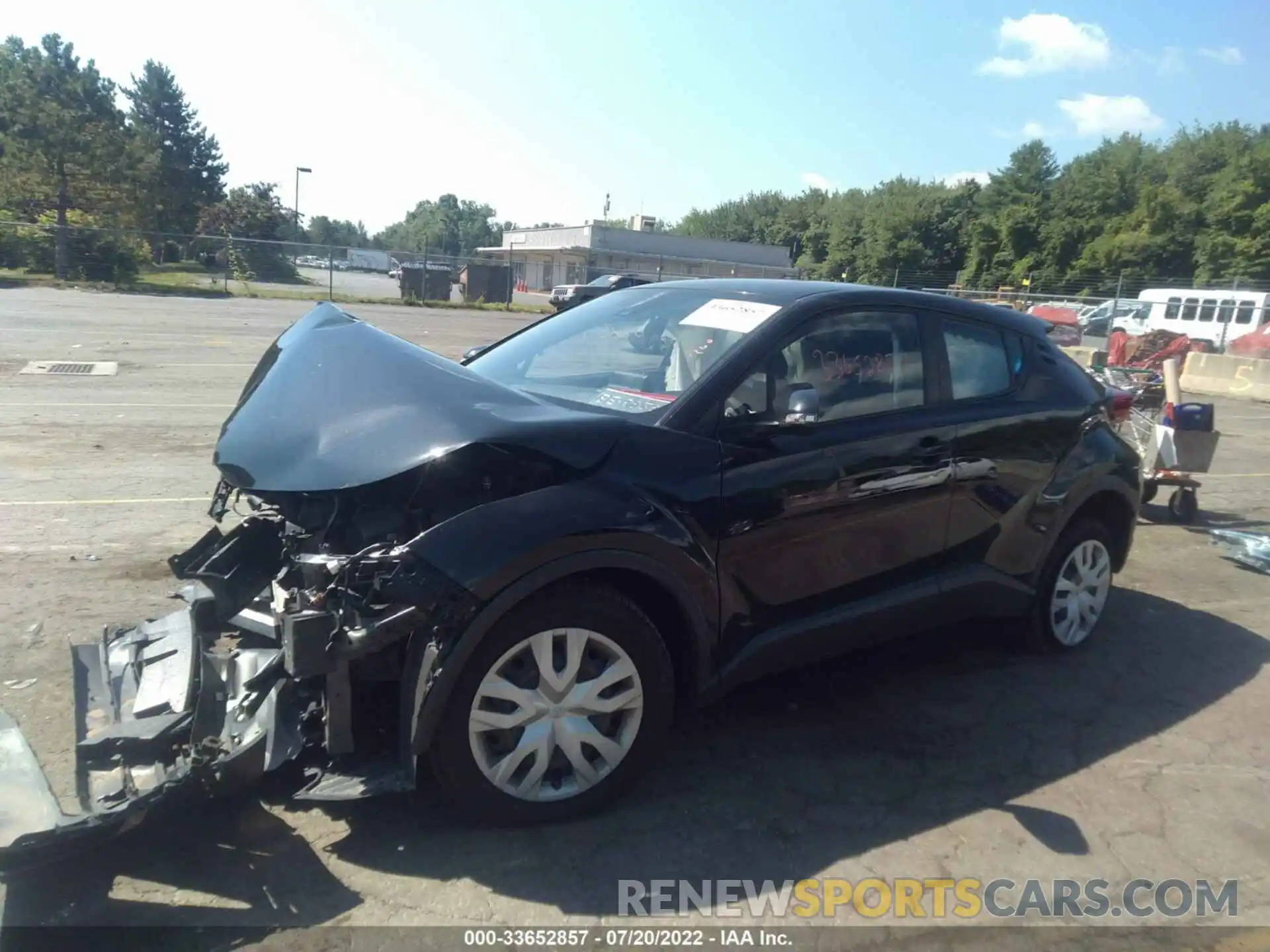 2 Photograph of a damaged car NMTKHMBX4KR079349 TOYOTA C-HR 2019