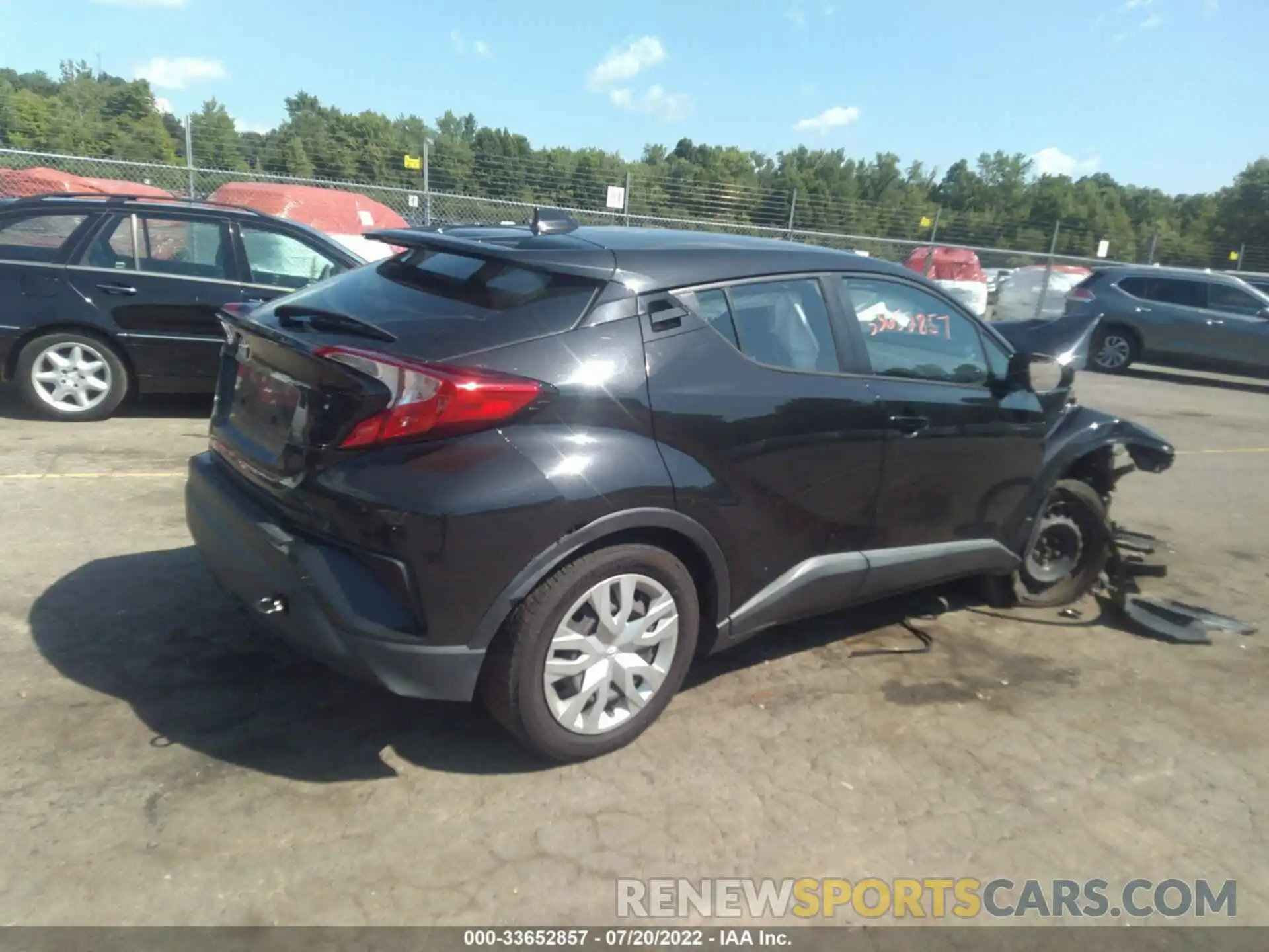 4 Photograph of a damaged car NMTKHMBX4KR079349 TOYOTA C-HR 2019