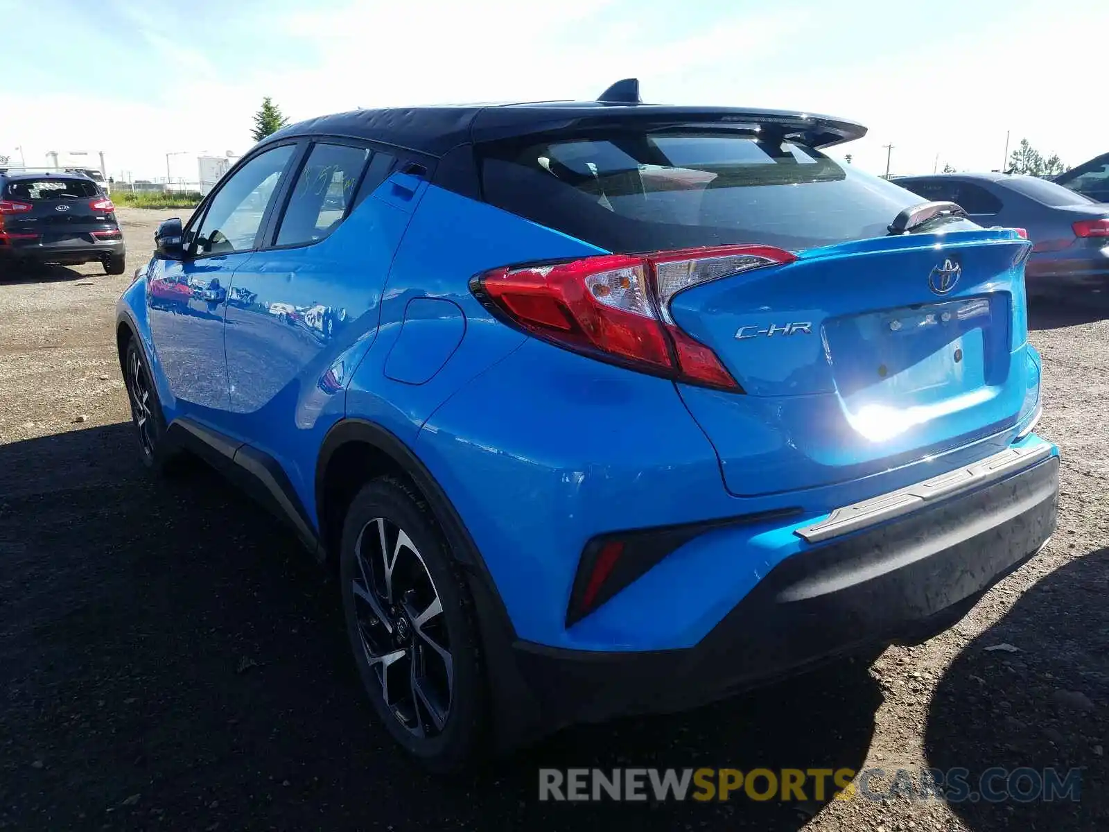 3 Photograph of a damaged car NMTKHMBX4KR083546 TOYOTA C-HR 2019