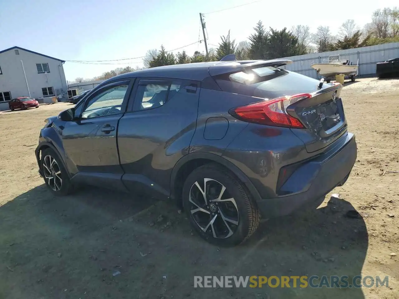 2 Photograph of a damaged car NMTKHMBX4KR084471 TOYOTA C-HR 2019