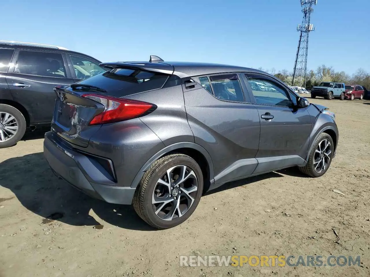 3 Photograph of a damaged car NMTKHMBX4KR084471 TOYOTA C-HR 2019