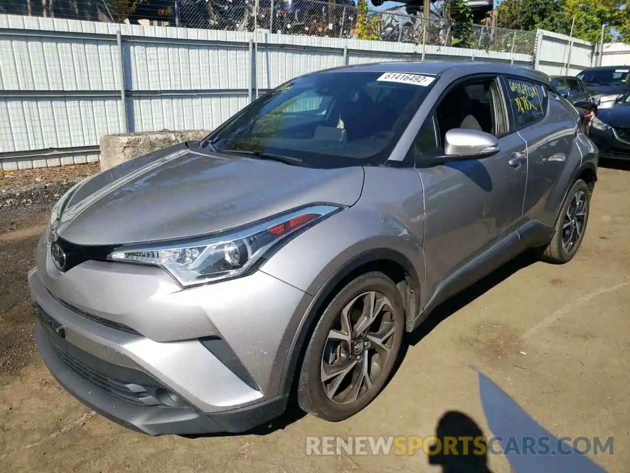 2 Photograph of a damaged car NMTKHMBX4KR085068 TOYOTA C-HR 2019