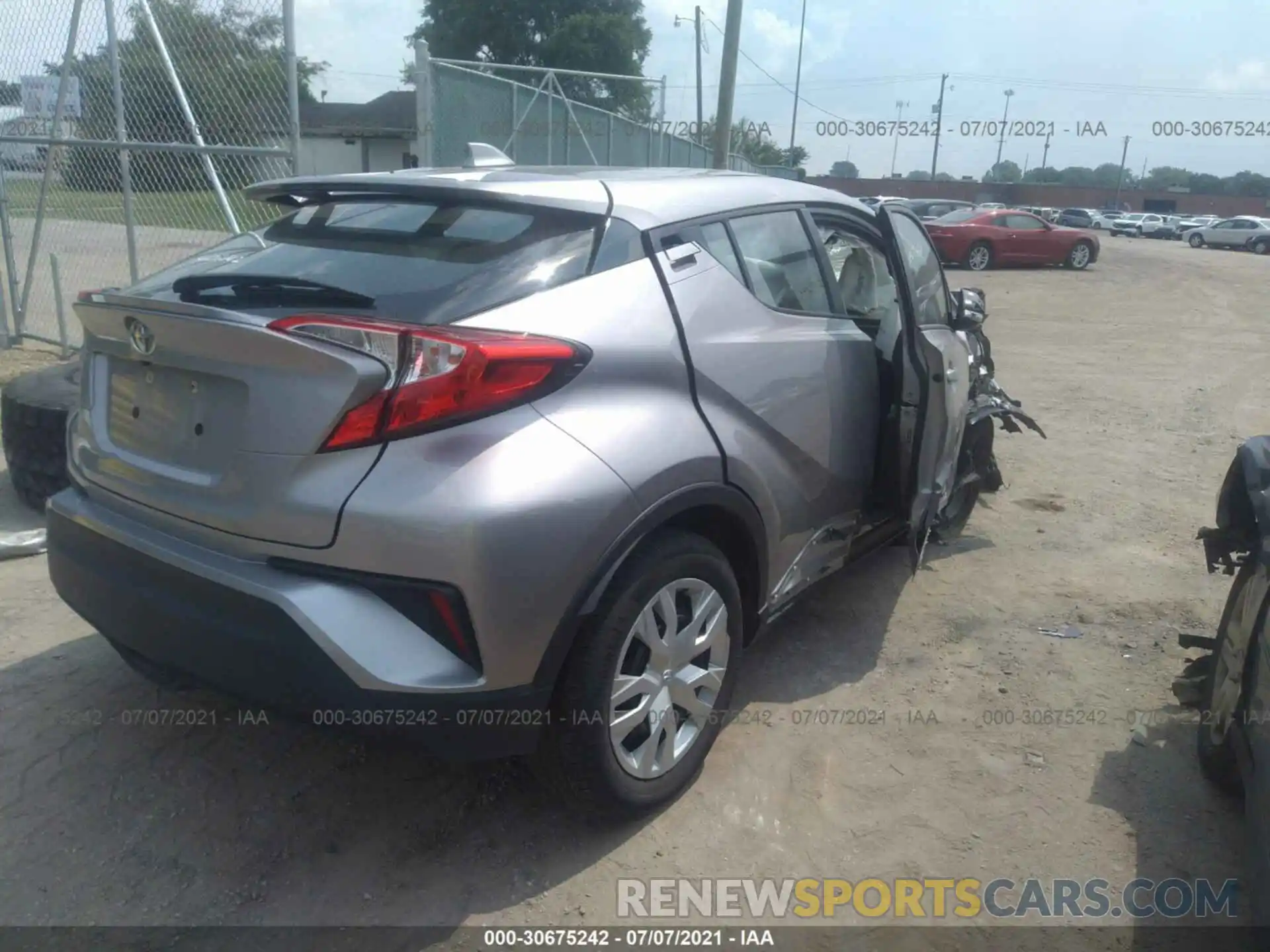 4 Photograph of a damaged car NMTKHMBX4KR085815 TOYOTA C-HR 2019