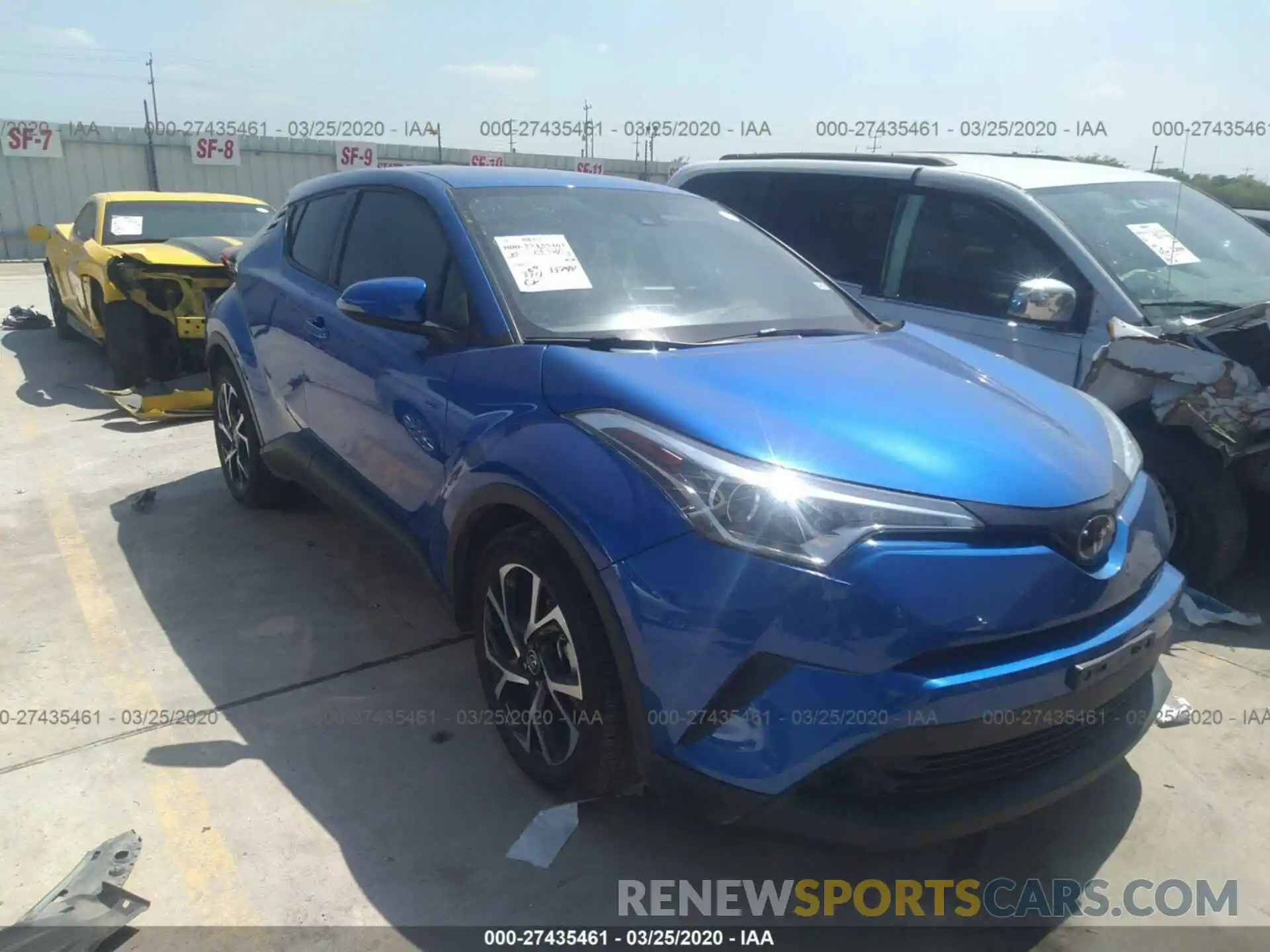 1 Photograph of a damaged car NMTKHMBX4KR086303 TOYOTA C-HR 2019