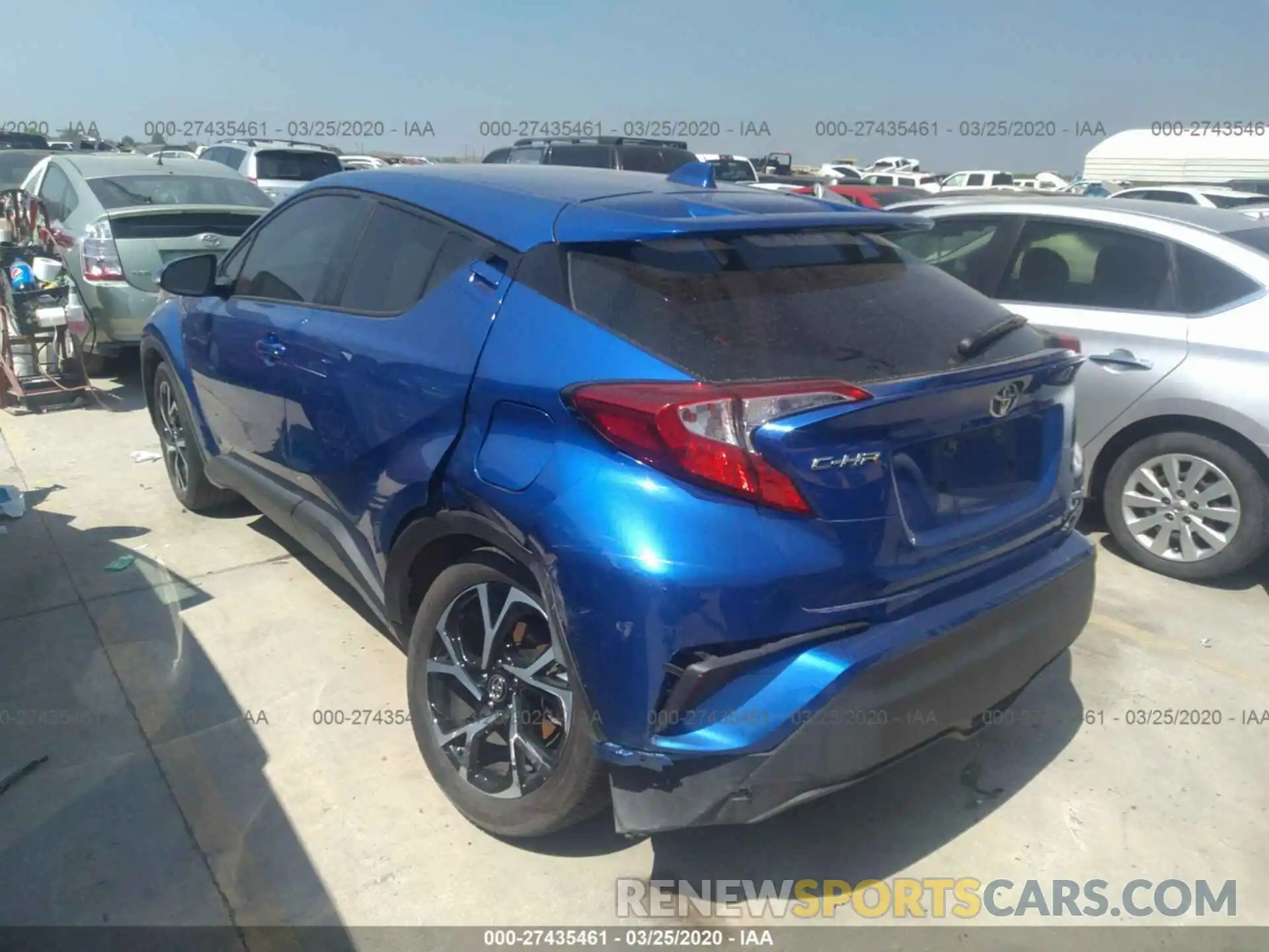 3 Photograph of a damaged car NMTKHMBX4KR086303 TOYOTA C-HR 2019